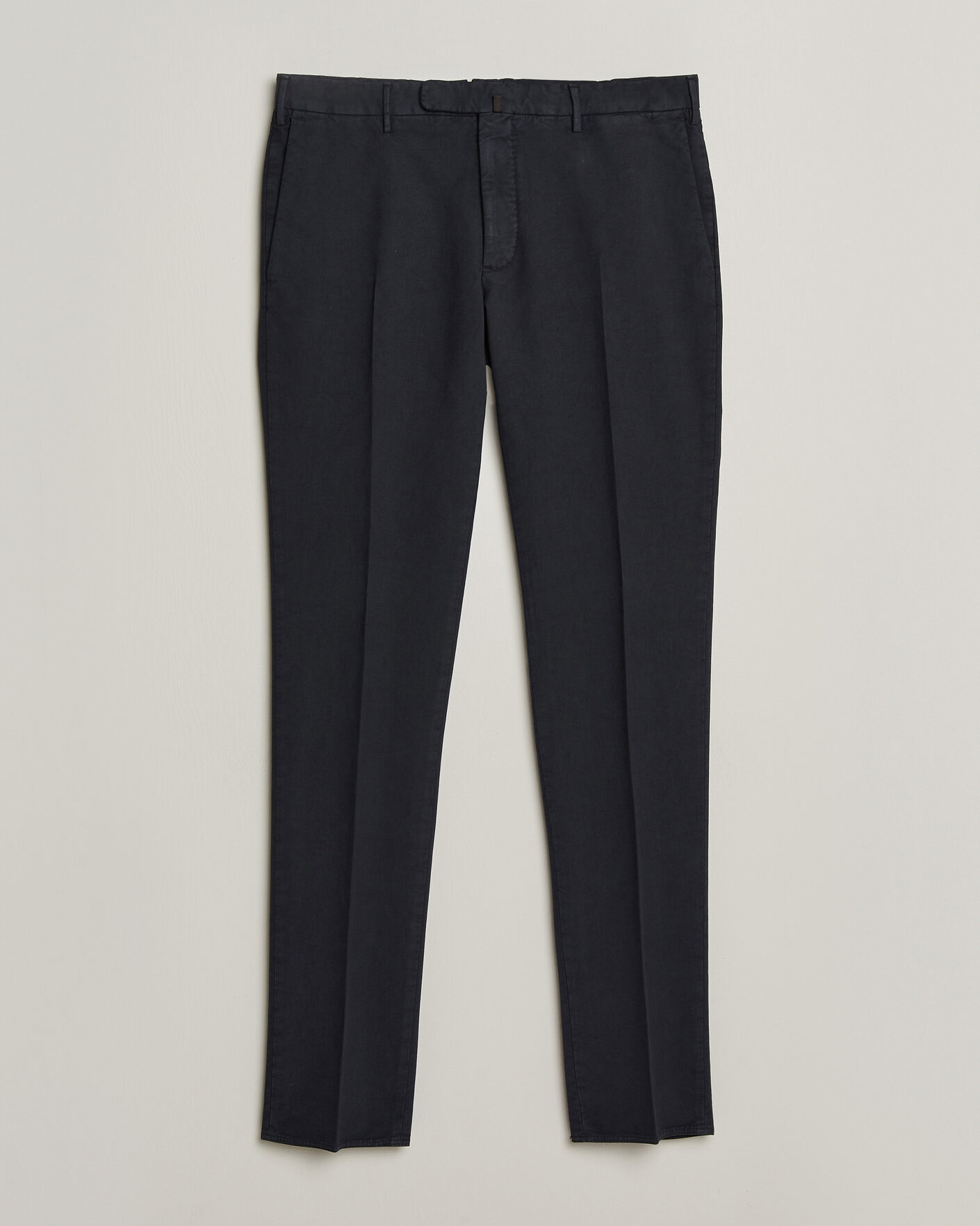 Heren | Broeken | Incotex | Slim Fit Soft Cotton Stretch Chinos Navy