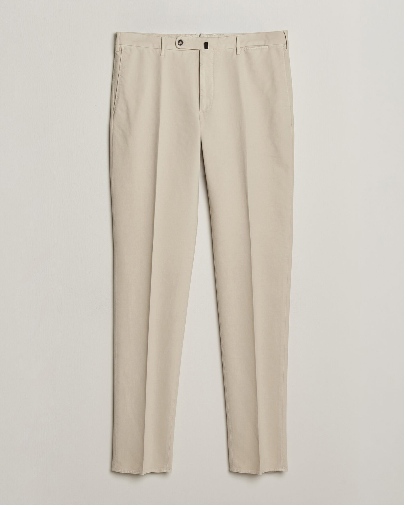 Heren | Broeken | Incotex | Regular Fit Soft Cotton Stretch Chinos Off White