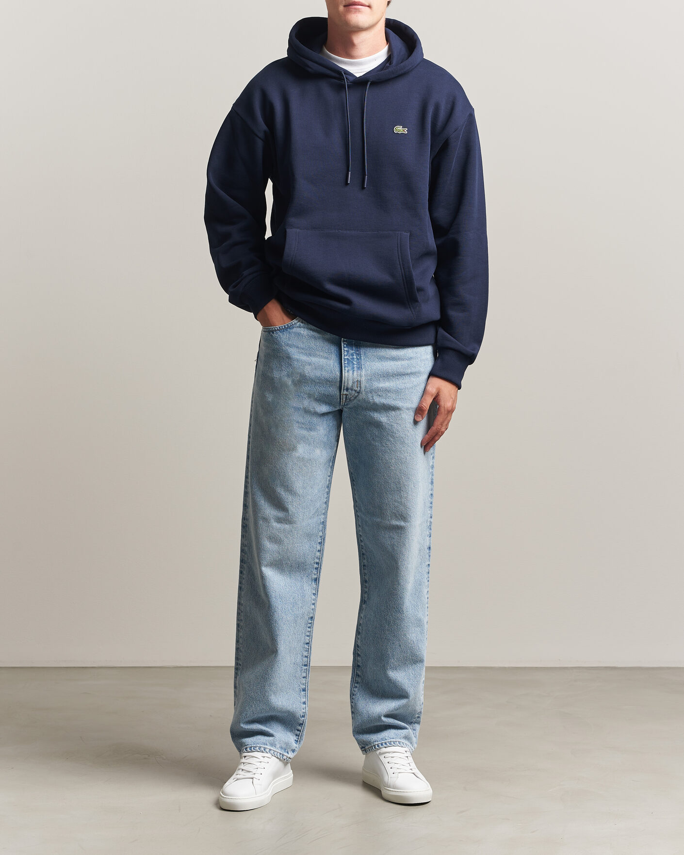 Heren | Truien | Lacoste | Hoodie Navy Blue