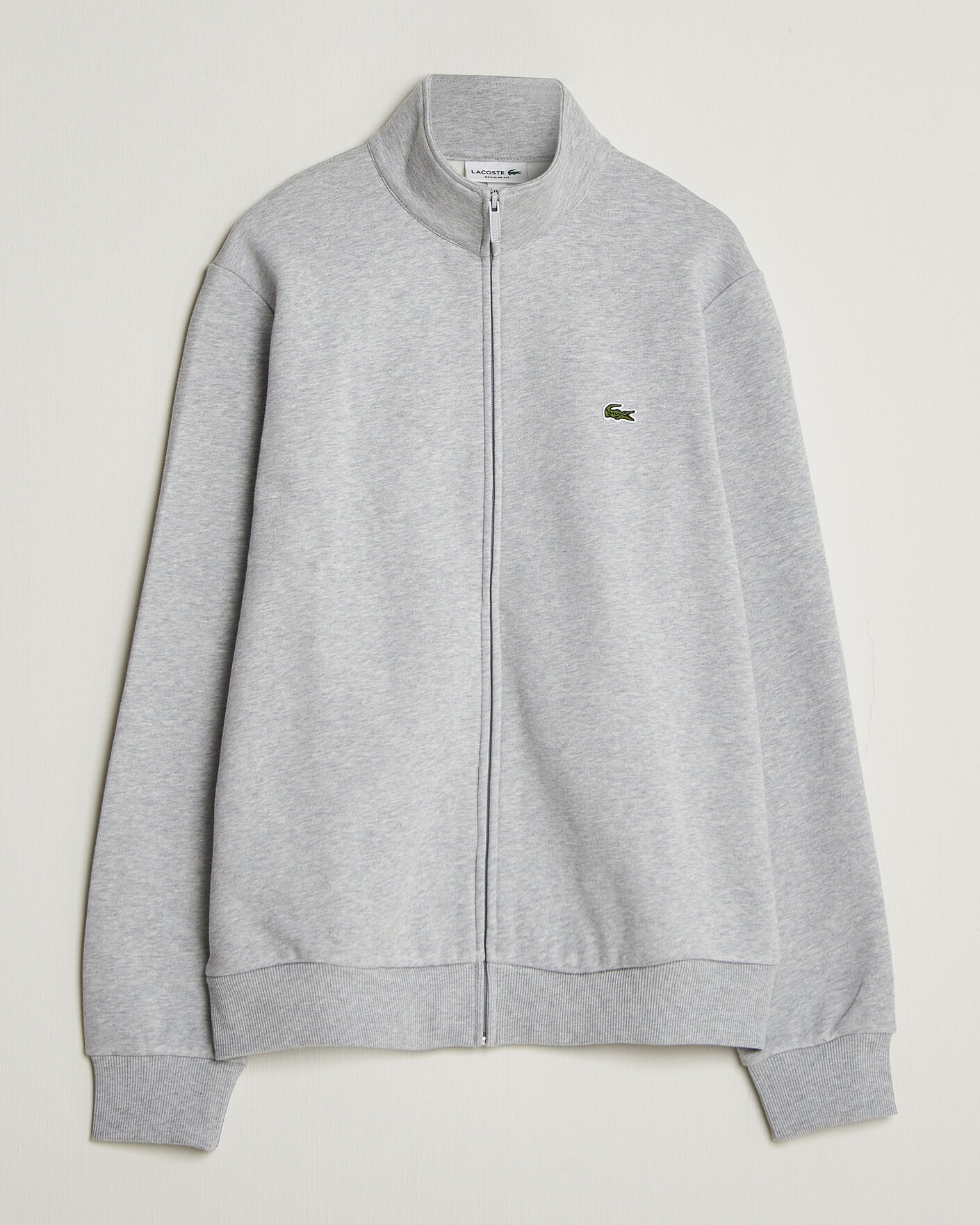 Heren | Truien | Lacoste | Full Zip Sweater Silver Chine
