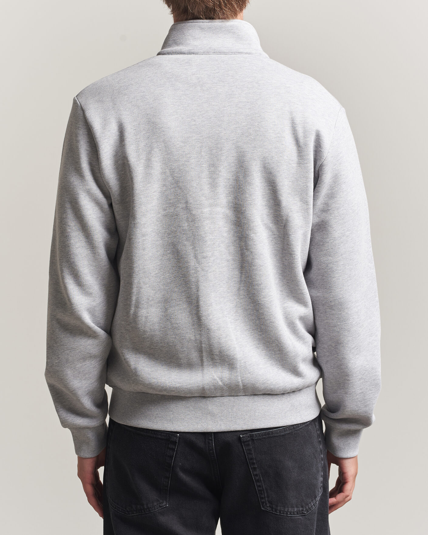 Heren | Truien | Lacoste | Full Zip Sweater Silver Chine