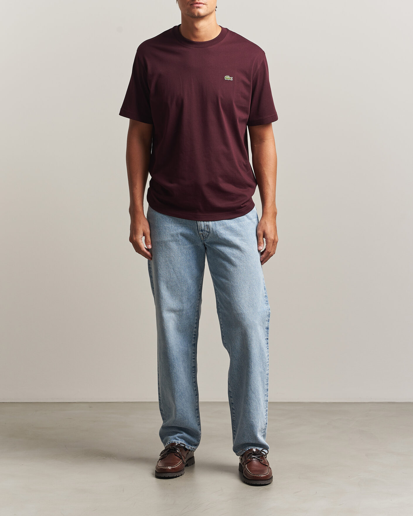 Heren | T-shirts | Lacoste | Crew Neck T-Shirt Oxalis