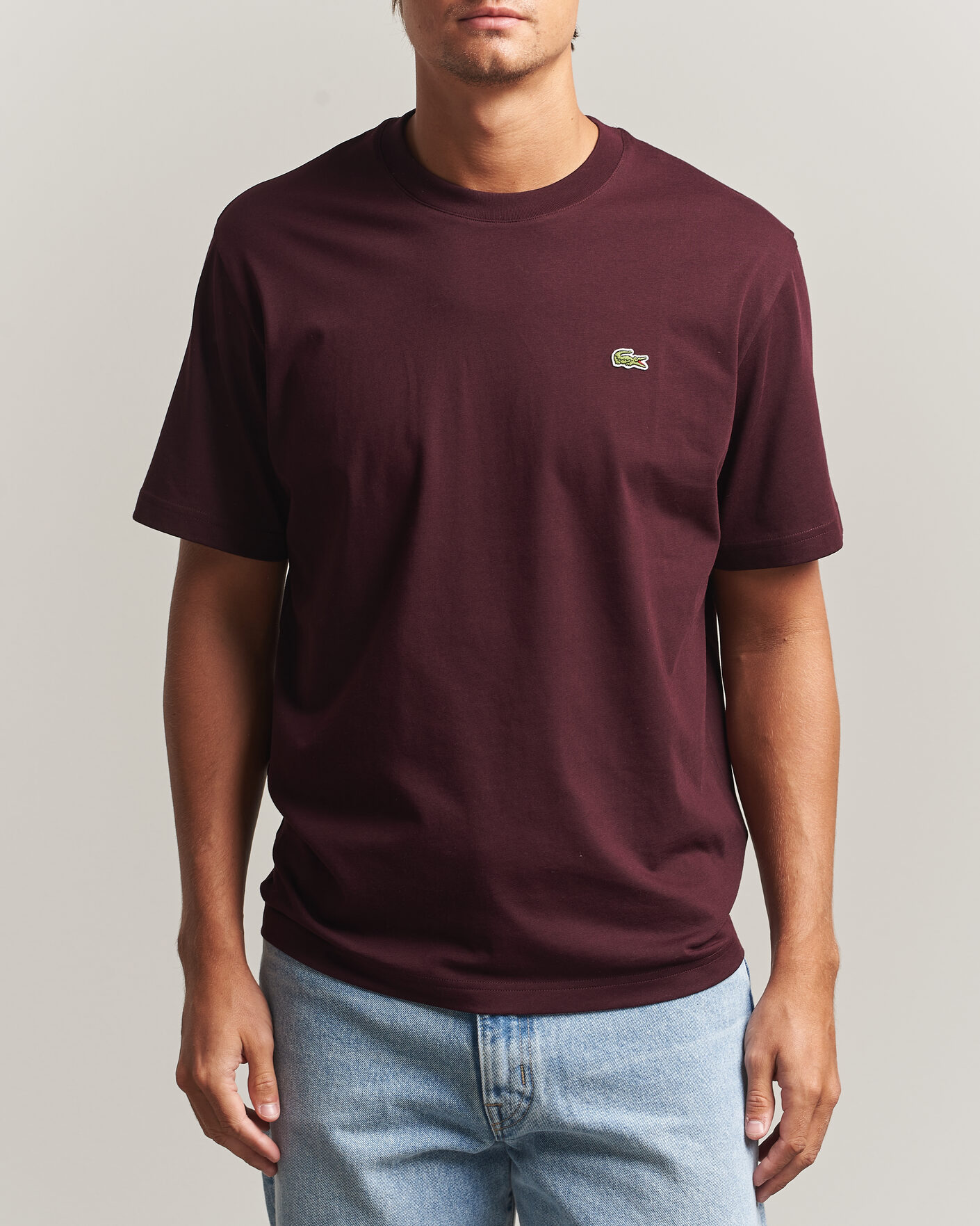 Heren | T-shirts | Lacoste | Crew Neck T-Shirt Oxalis