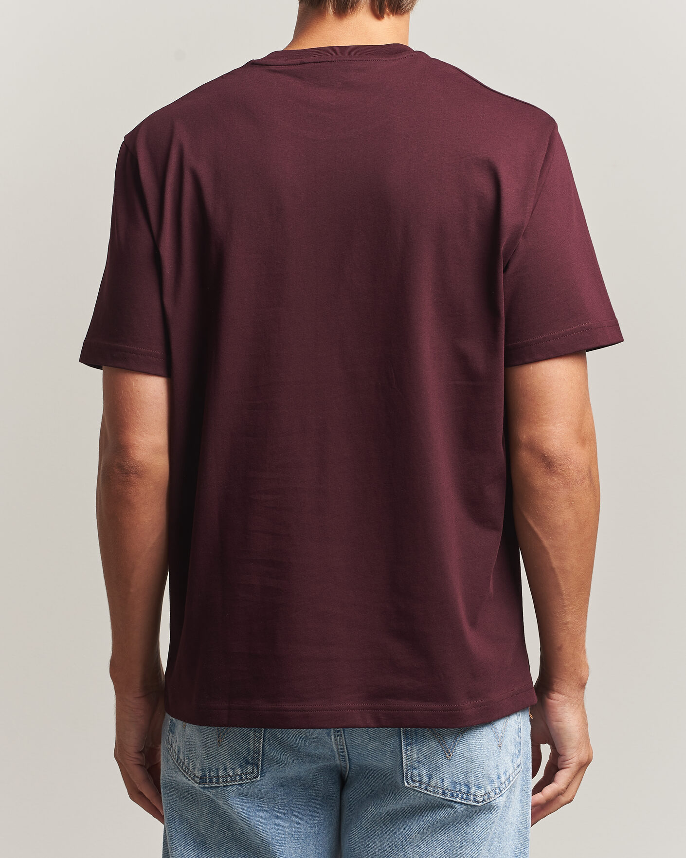 Heren | T-shirts | Lacoste | Crew Neck T-Shirt Oxalis
