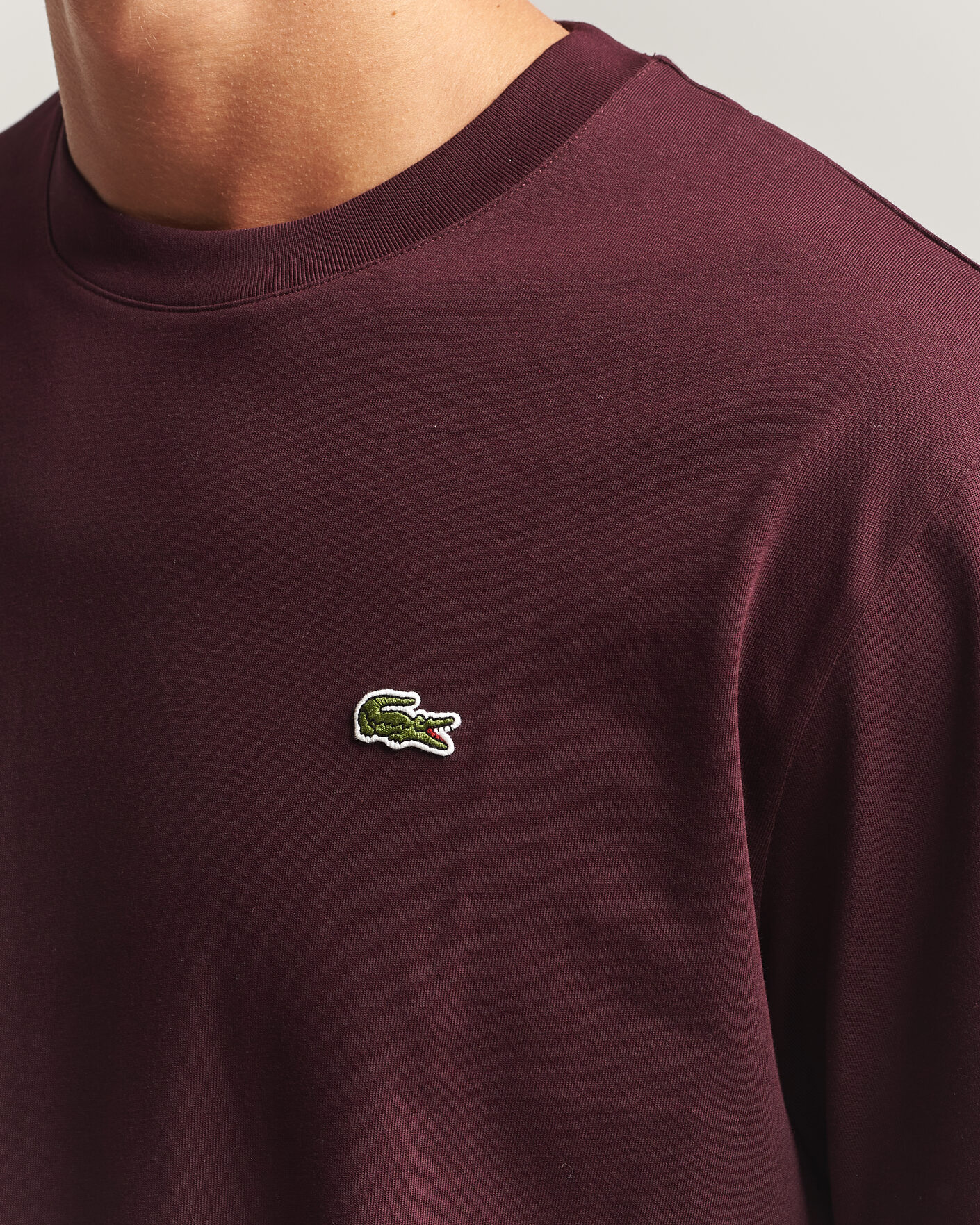 Heren | T-shirts | Lacoste | Crew Neck T-Shirt Oxalis