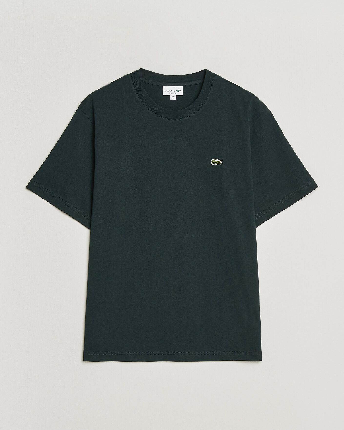 Heren | T-shirts | Lacoste | Crew Neck T-Shirt Dark Varech