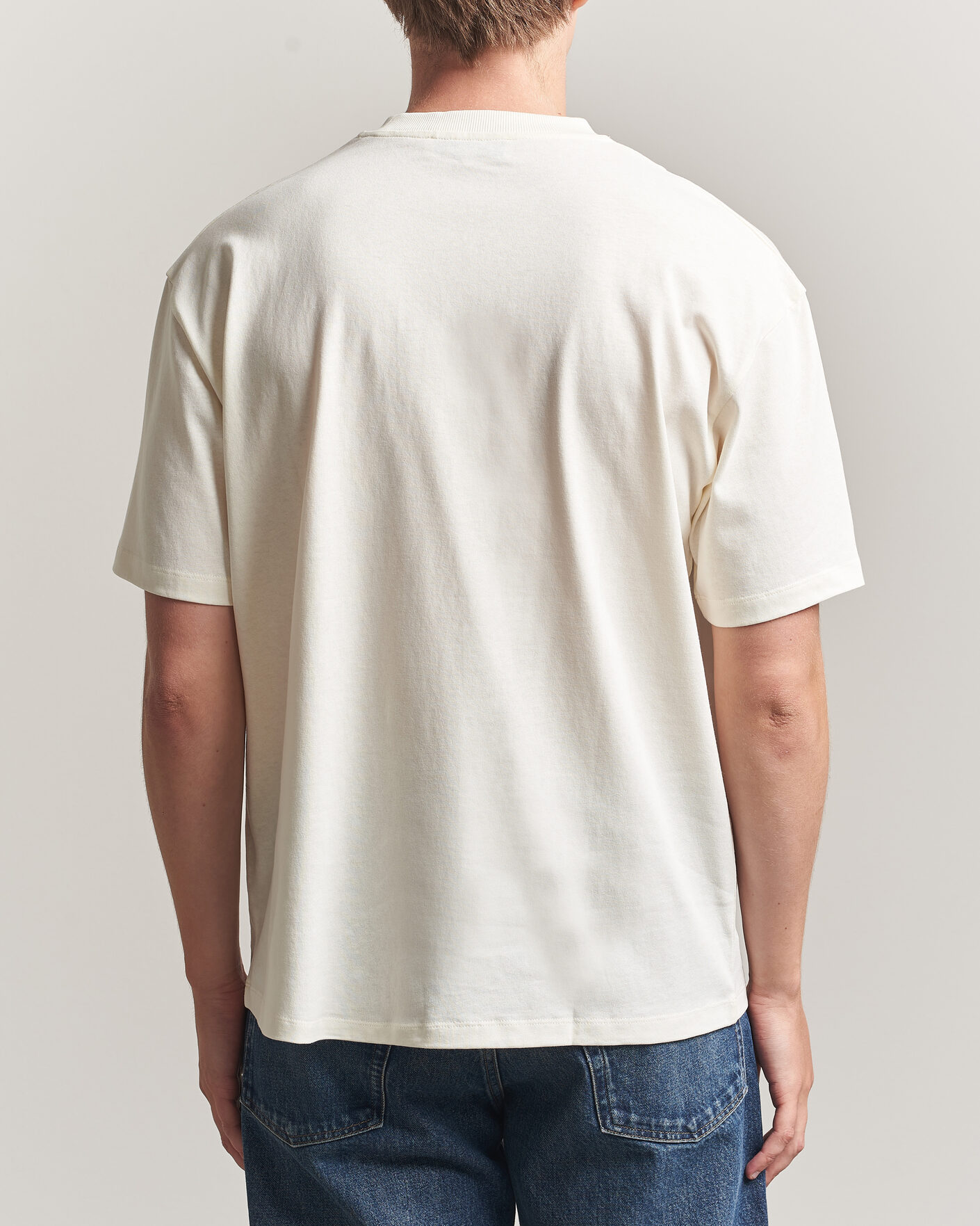 Heren | T-shirts | Palmes | Logo T-Shirt Off White