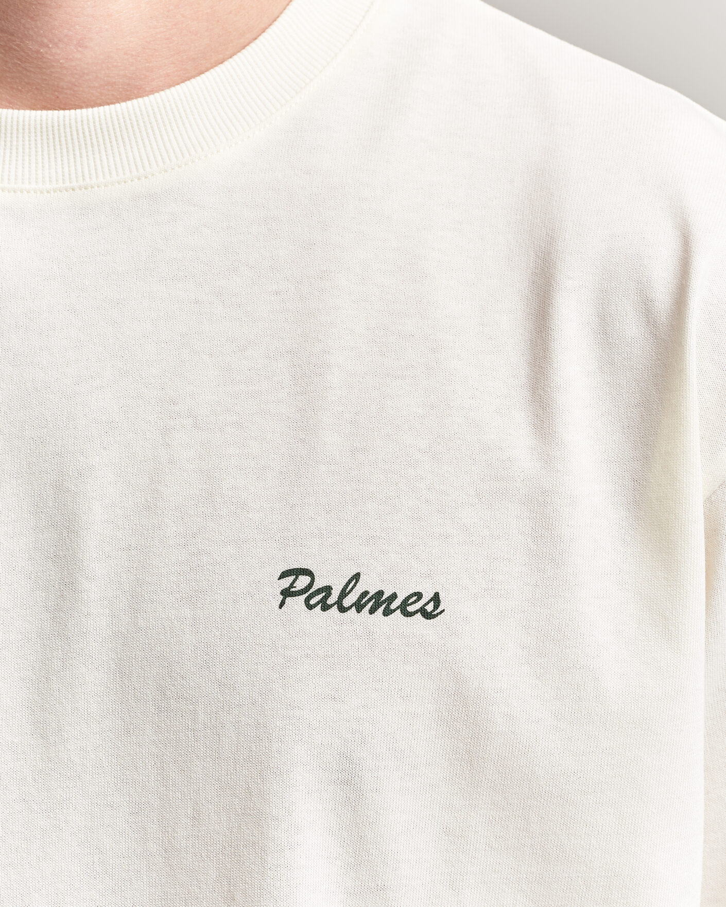 Heren | T-shirts | Palmes | Logo T-Shirt Off White