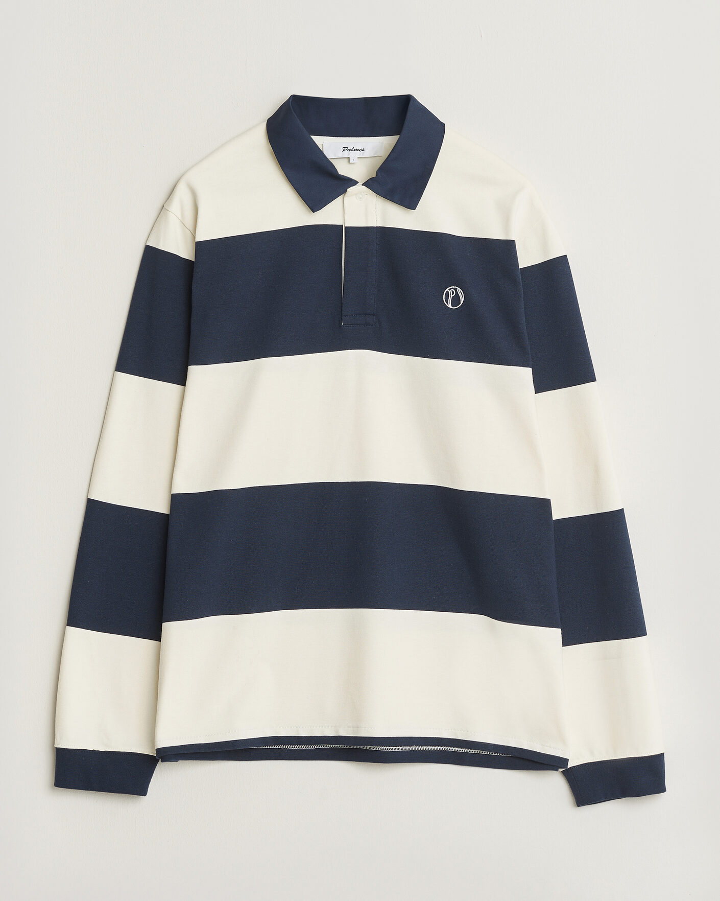 Heren | Truien | Palmes | Ball Rugby Shirt Navy Stripe
