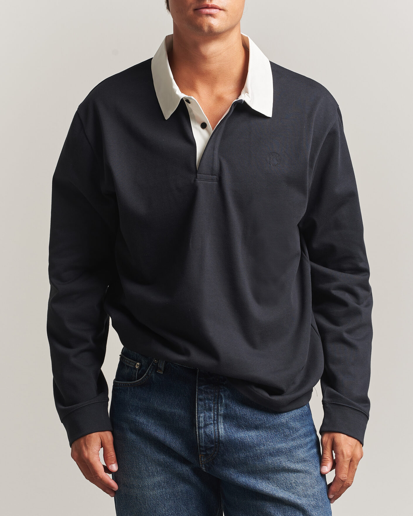 Heren | Truien | Palmes | Ball Rugby Shirt Black