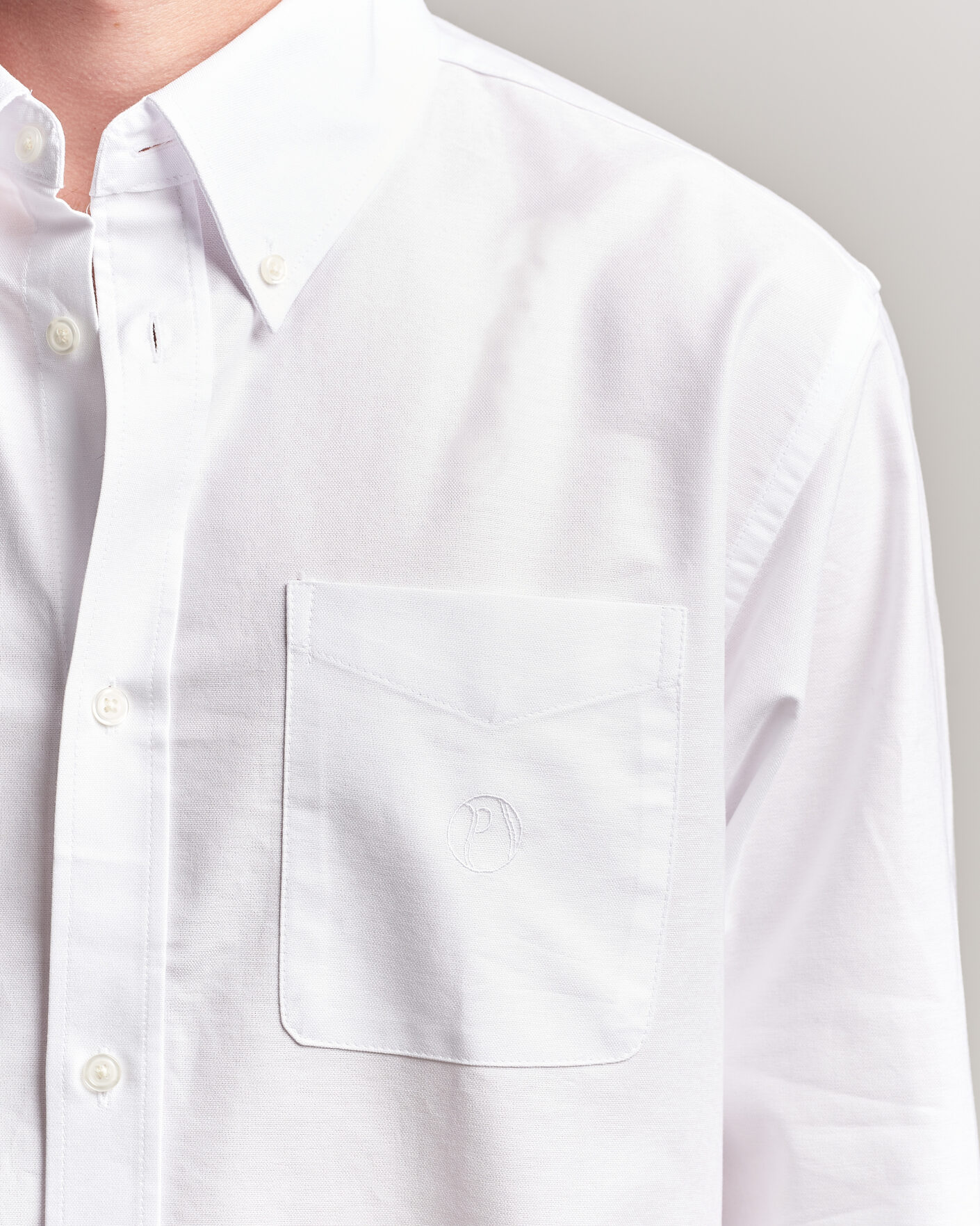 Heren | Overhemden | Palmes | Deuce Oxford Shirt White