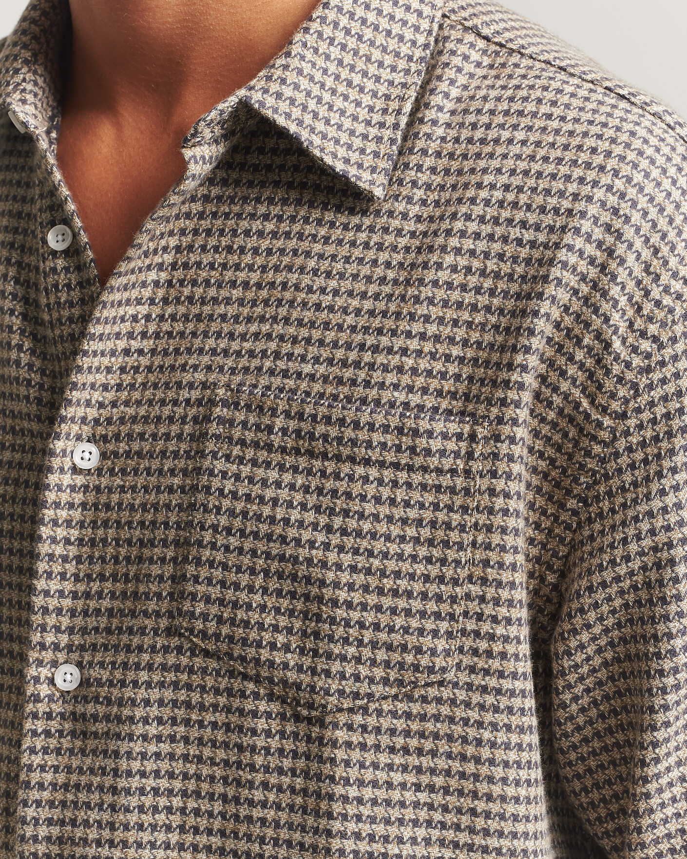 Heren | Overhemden | Palmes | Serve Shirt Olive Check
