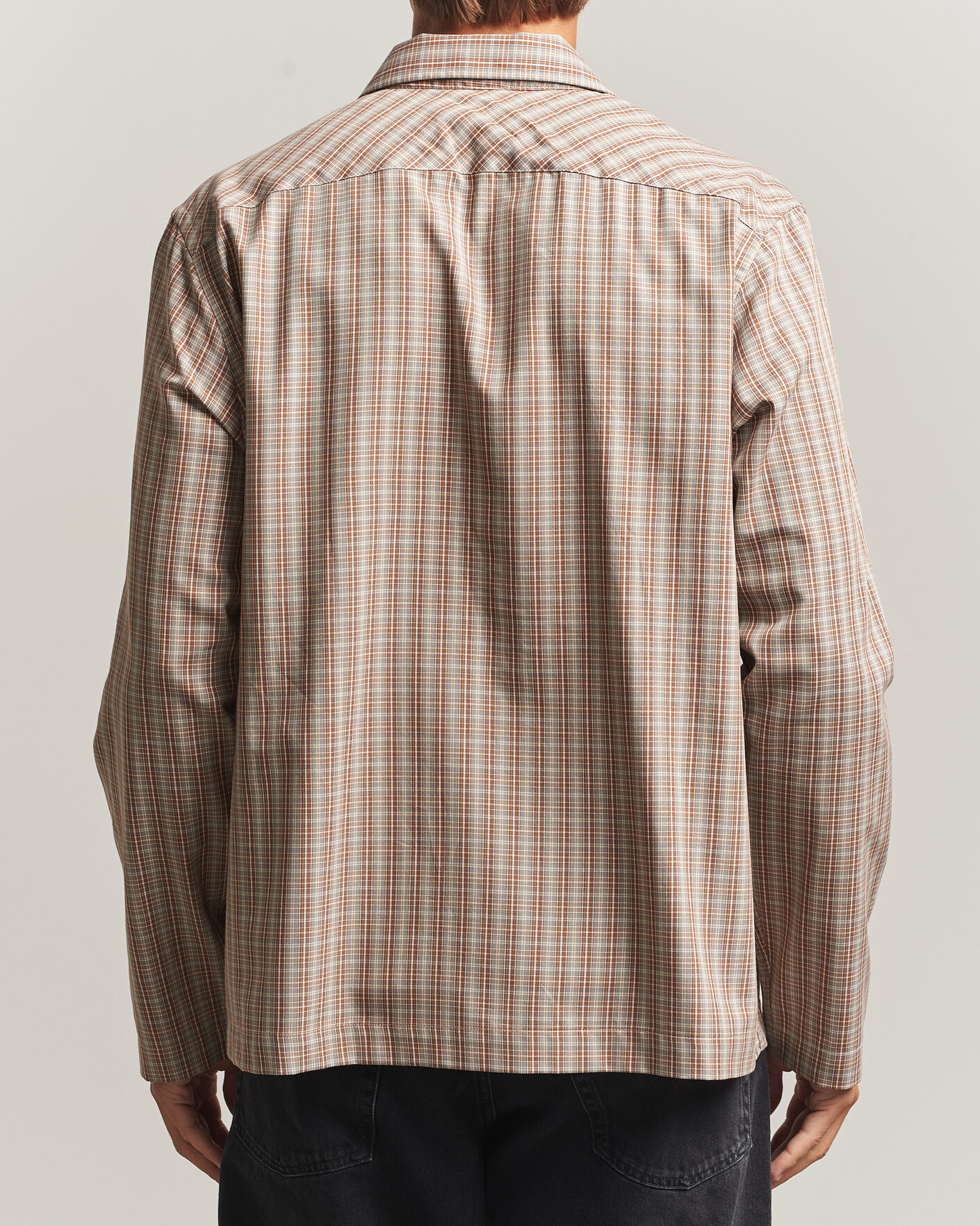 Heren | Overhemden | Palmes | Fault Shirt Brown Check