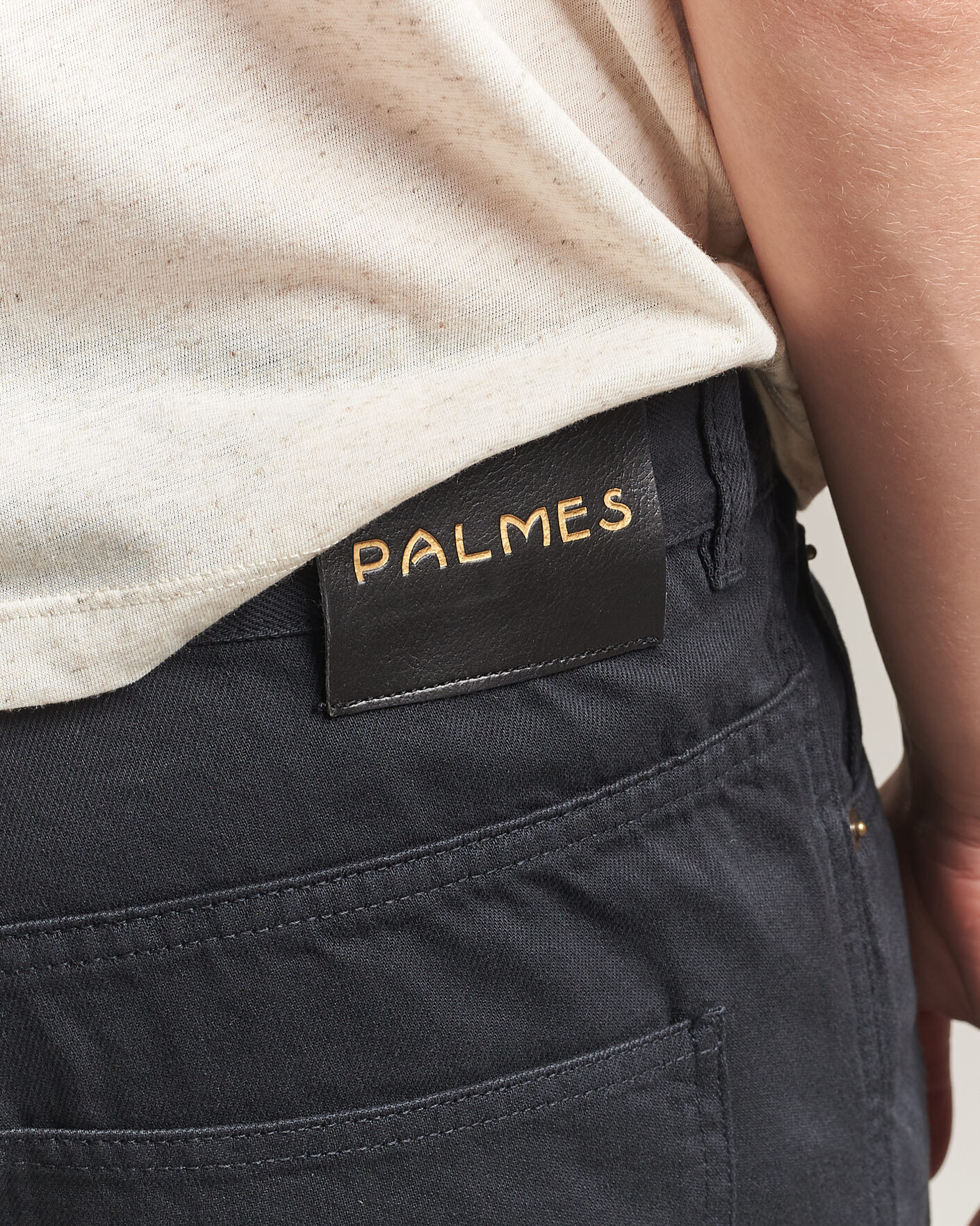 Heren | Broeken | Palmes | Coarse Trousers Black