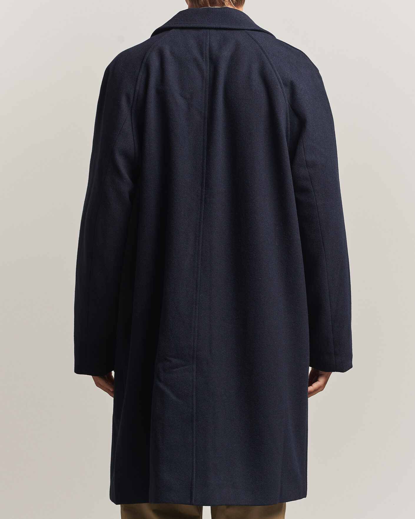 Heren | Jassen | Palmes | Cedric Wool Coat Navy