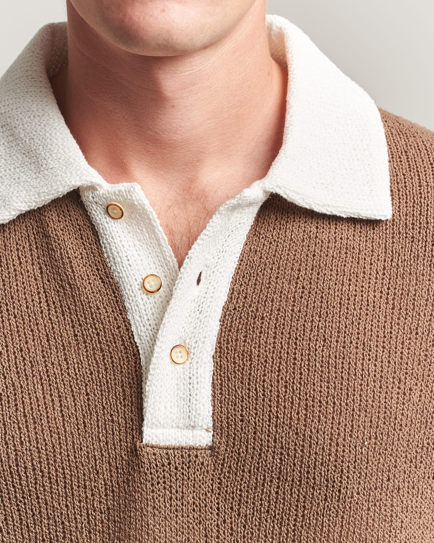 Heren | Truien | Palmes | Knitted Rugby Brown