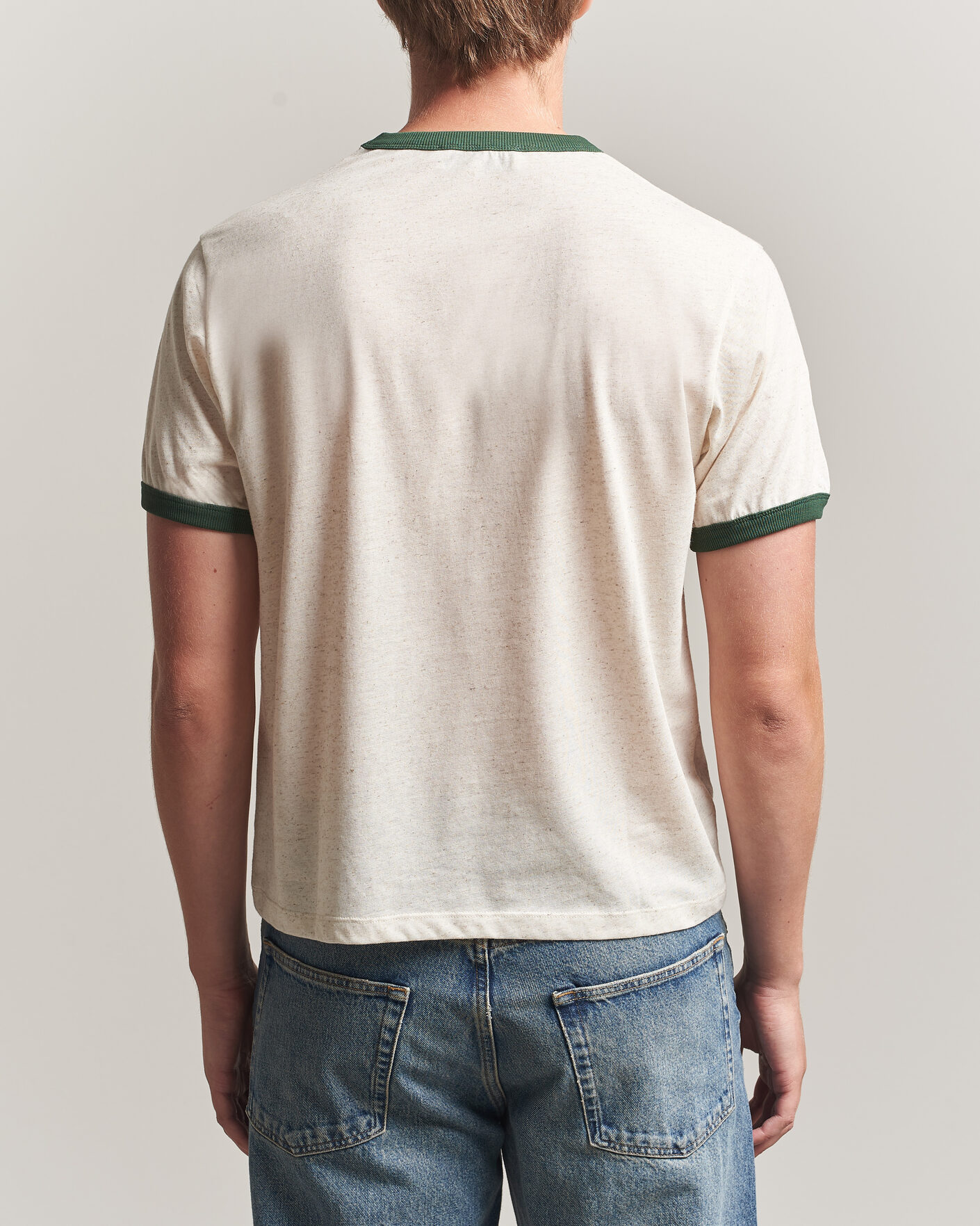 Heren | T-shirts | Palmes | Apple Ringer T-Shirt Broken White