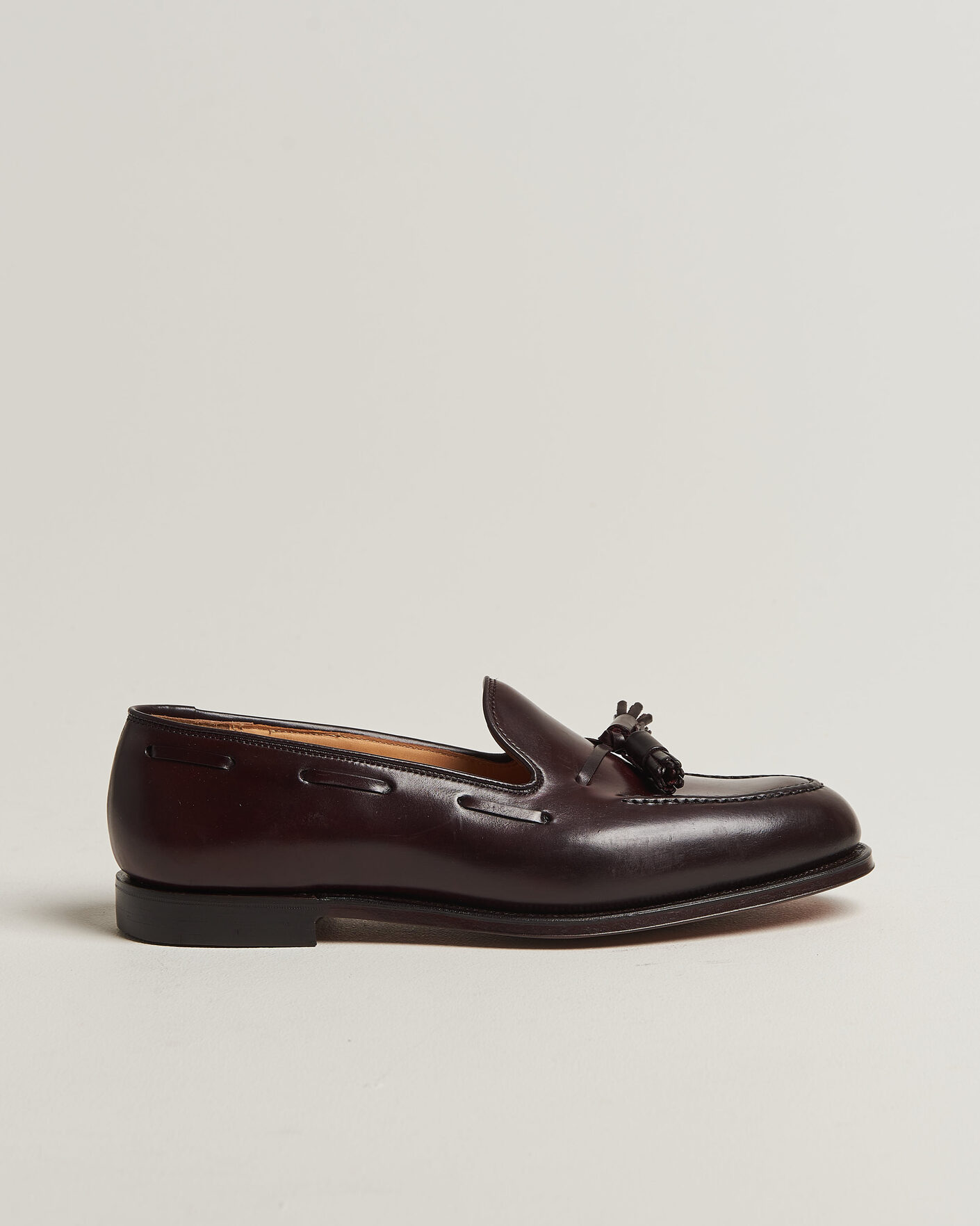 Heren | Instappers | Crockett & Jones | Cavendish Burgundy Shell Cordovan