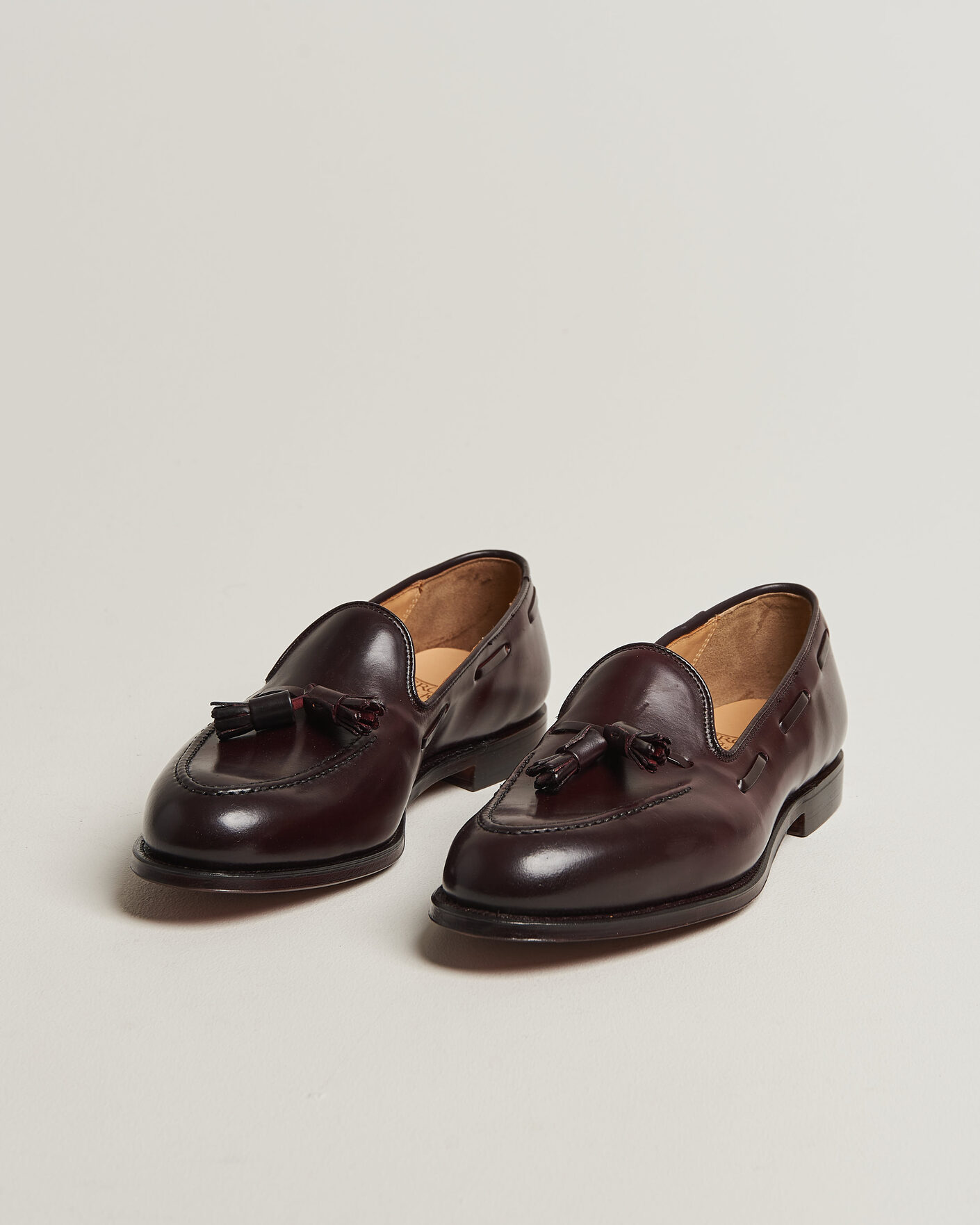 Heren | Instappers | Crockett & Jones | Cavendish Burgundy Shell Cordovan