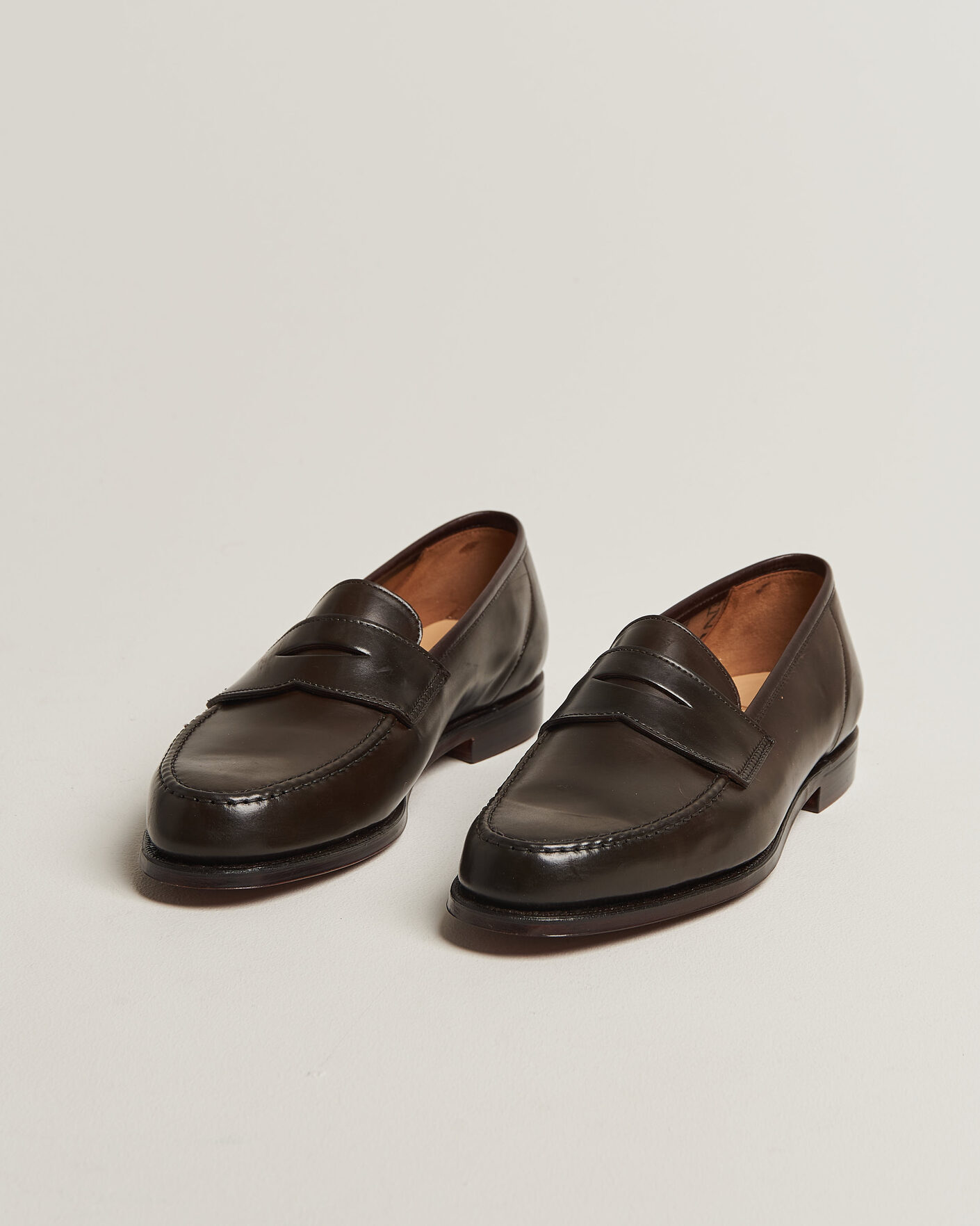 Heren | Instappers | Crockett & Jones | Harvard Dark Brown Shell Cordovan