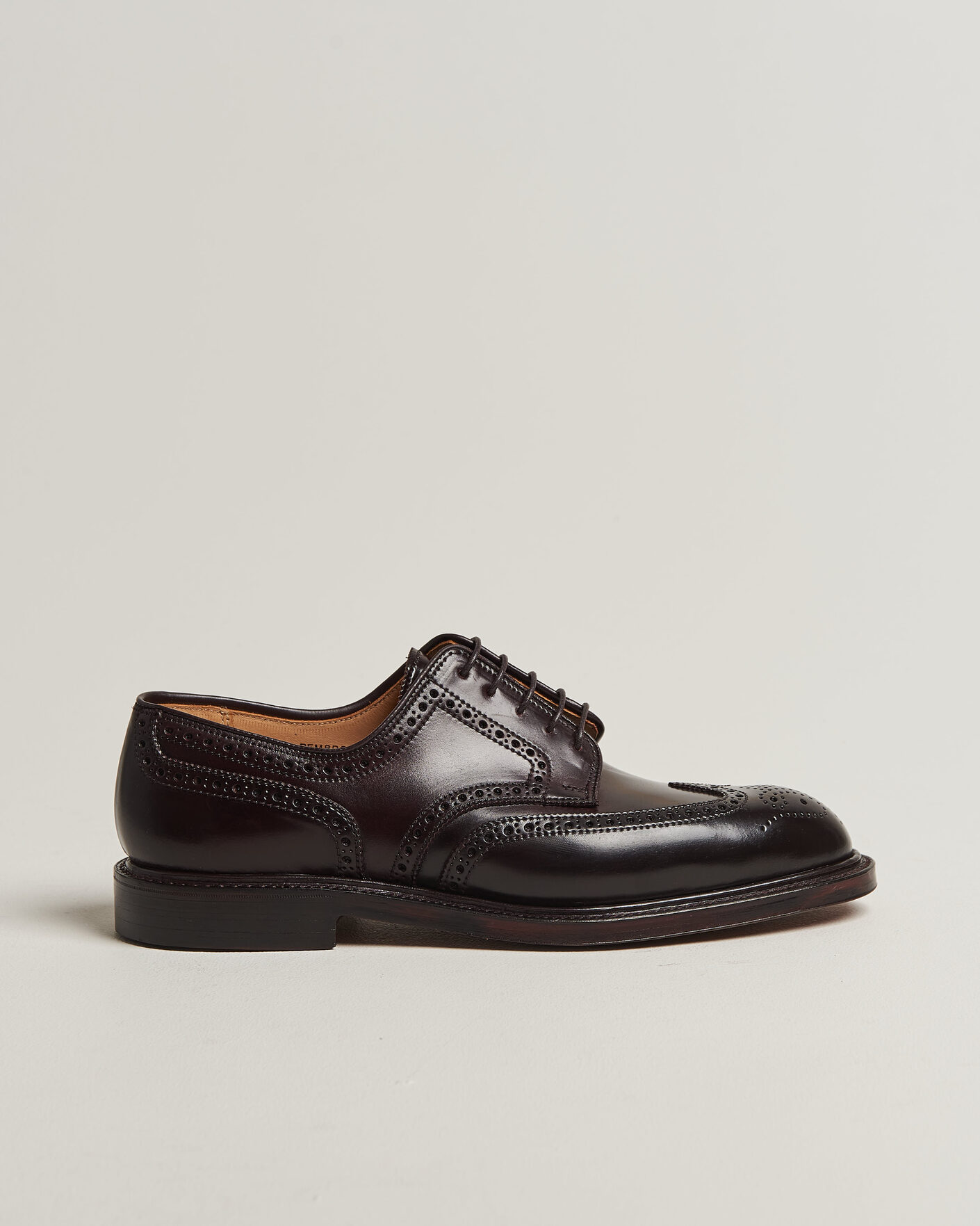 Heren | Brogues | Crockett & Jones | Pembroke Burgundy Shell Cordovan