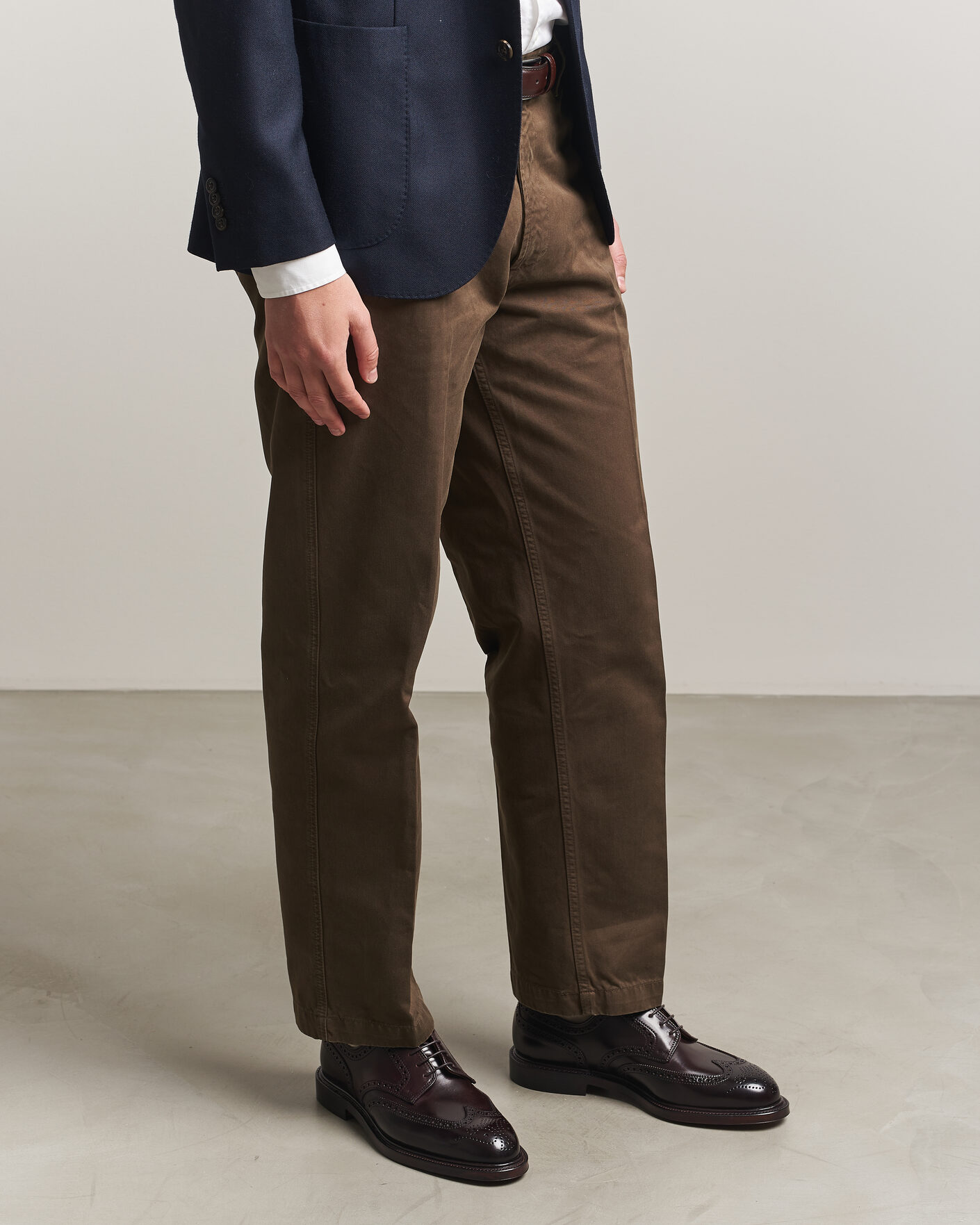 Heren | Brogues | Crockett & Jones | Pembroke Burgundy Shell Cordovan