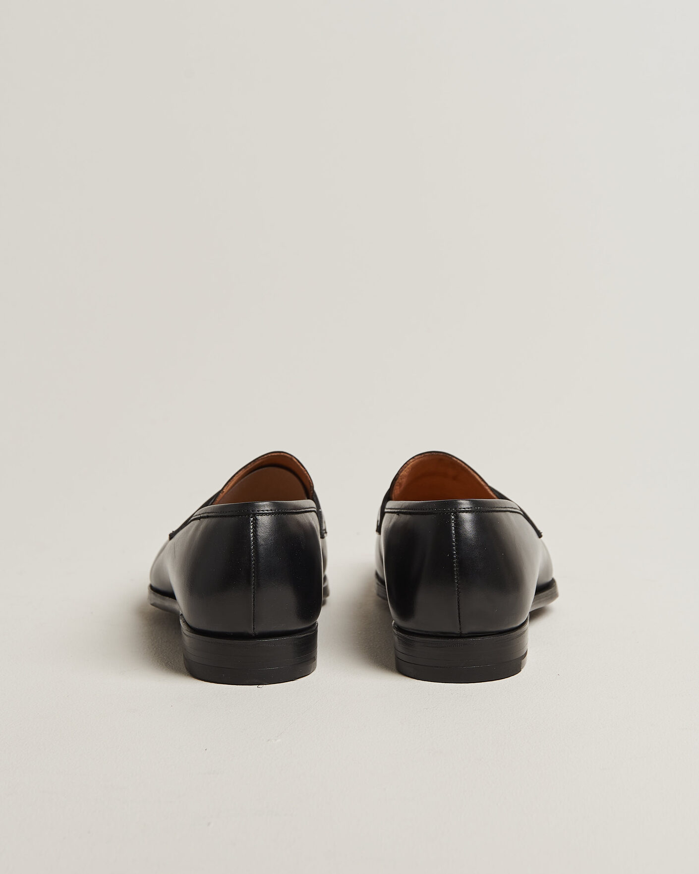 Heren | Instappers | Crockett & Jones | Crawford Handgrade Penny Loafer Black Calf