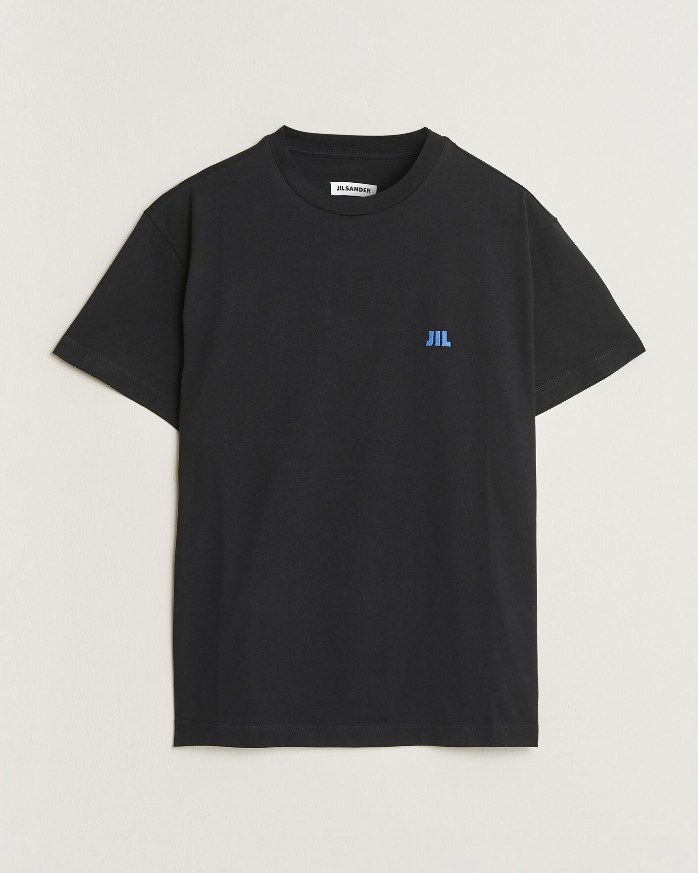 Heren | T-shirts | Jil Sander | Short Sleeve Jil Logo T-Shirt Black