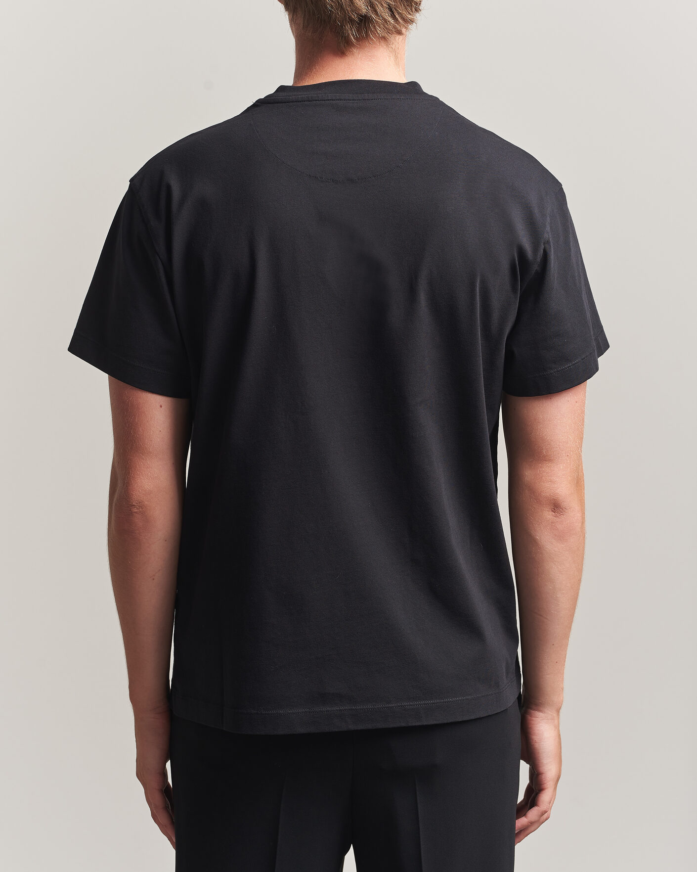 Heren | T-shirts | Jil Sander | Short Sleeve Jil Logo T-Shirt Black