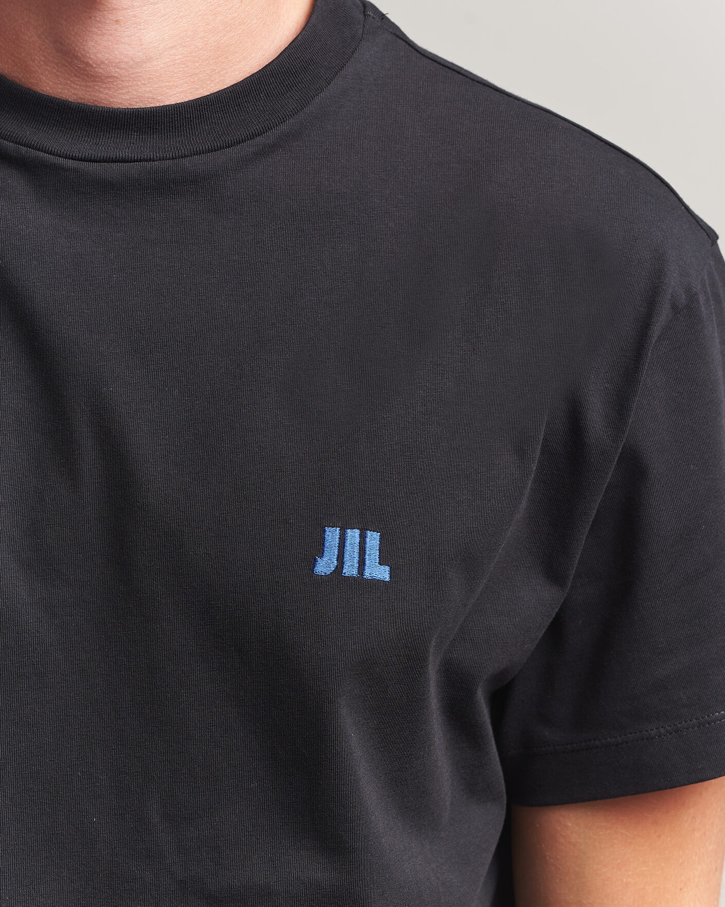 Heren | T-shirts | Jil Sander | Short Sleeve Jil Logo T-Shirt Black