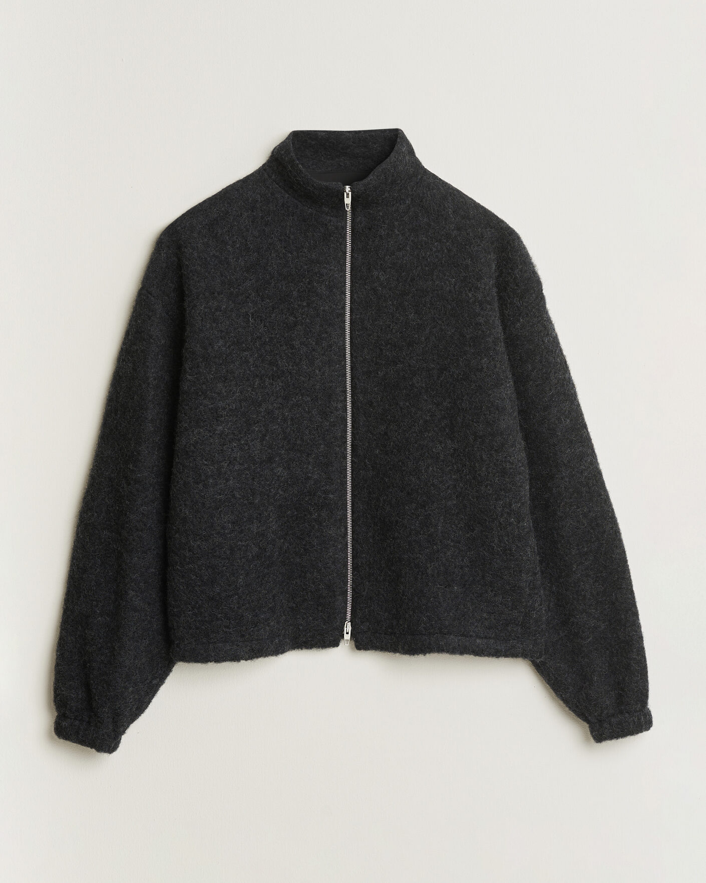 Heren | Jassen | Jil Sander | Full Zip Fleece Jacket Charcoal
