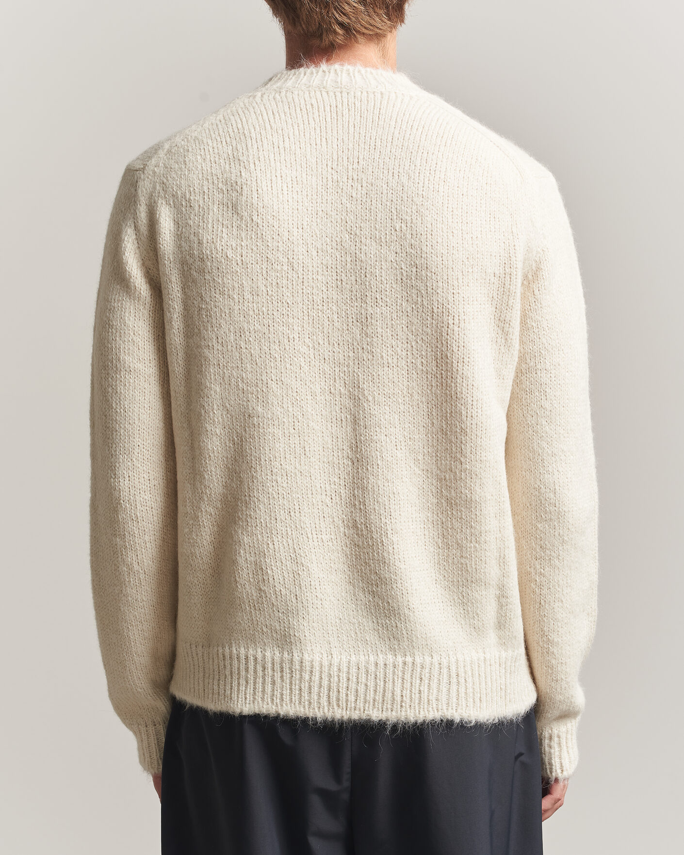 Heren | Truien | Jil Sander | Rib Knit Sweater Off White
