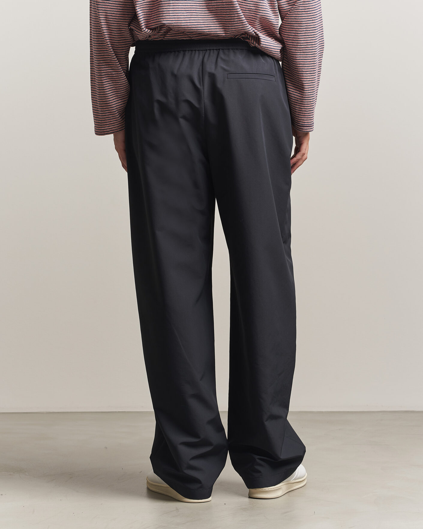 Heren | Broeken | Jil Sander | Drawstring Trousers Black