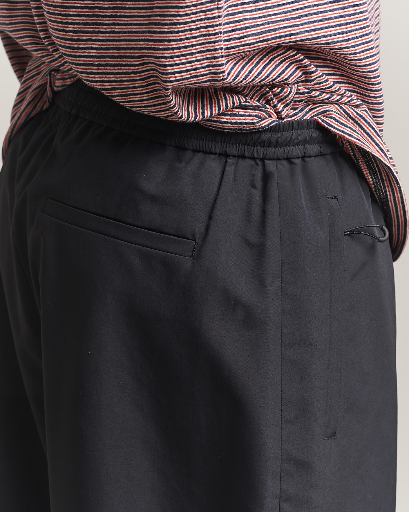 Heren | Broeken | Jil Sander | Drawstring Trousers Black