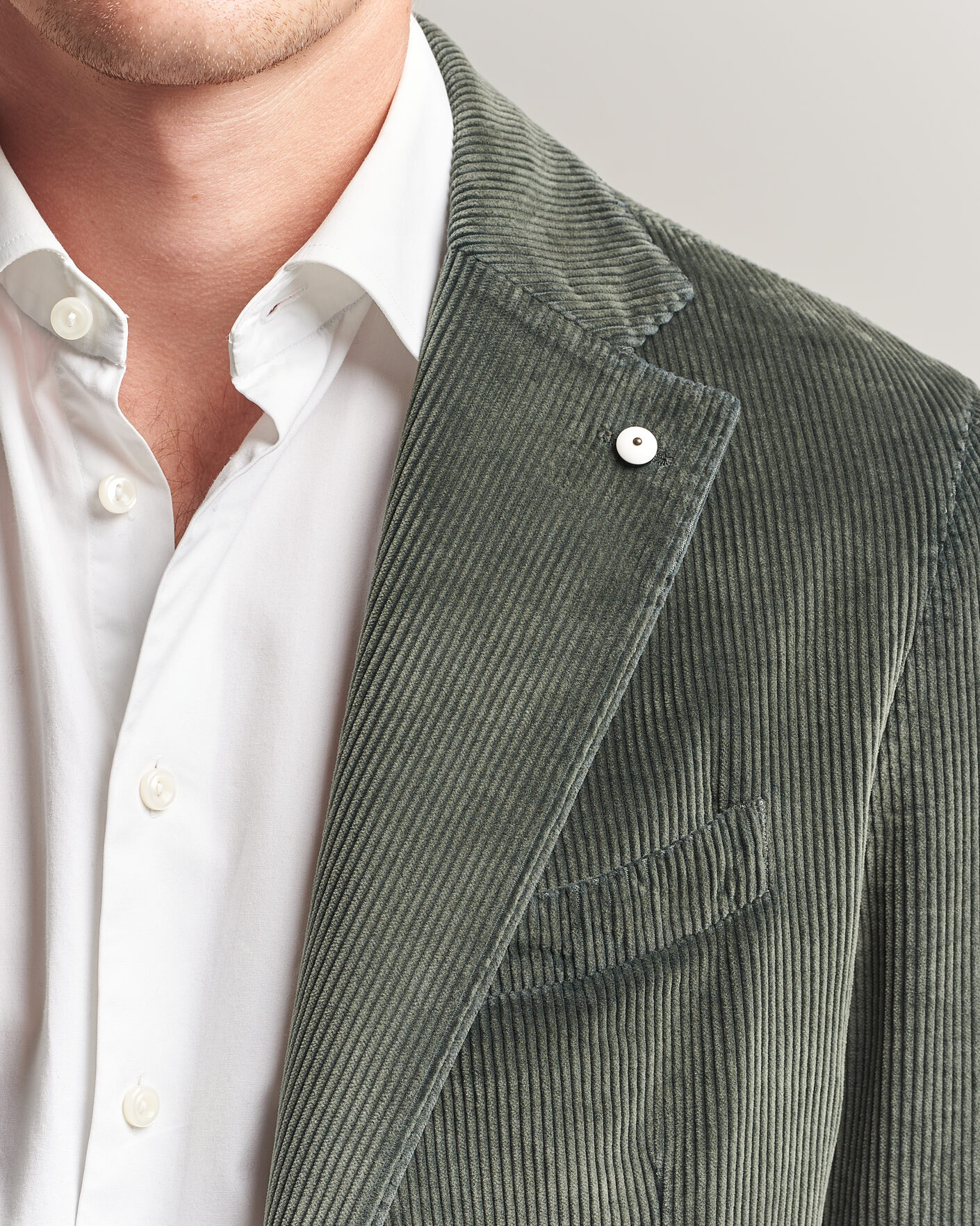 Heren | Blazers | L.B.M. 1911 | Jack Corduroy Blazer Soft Green
