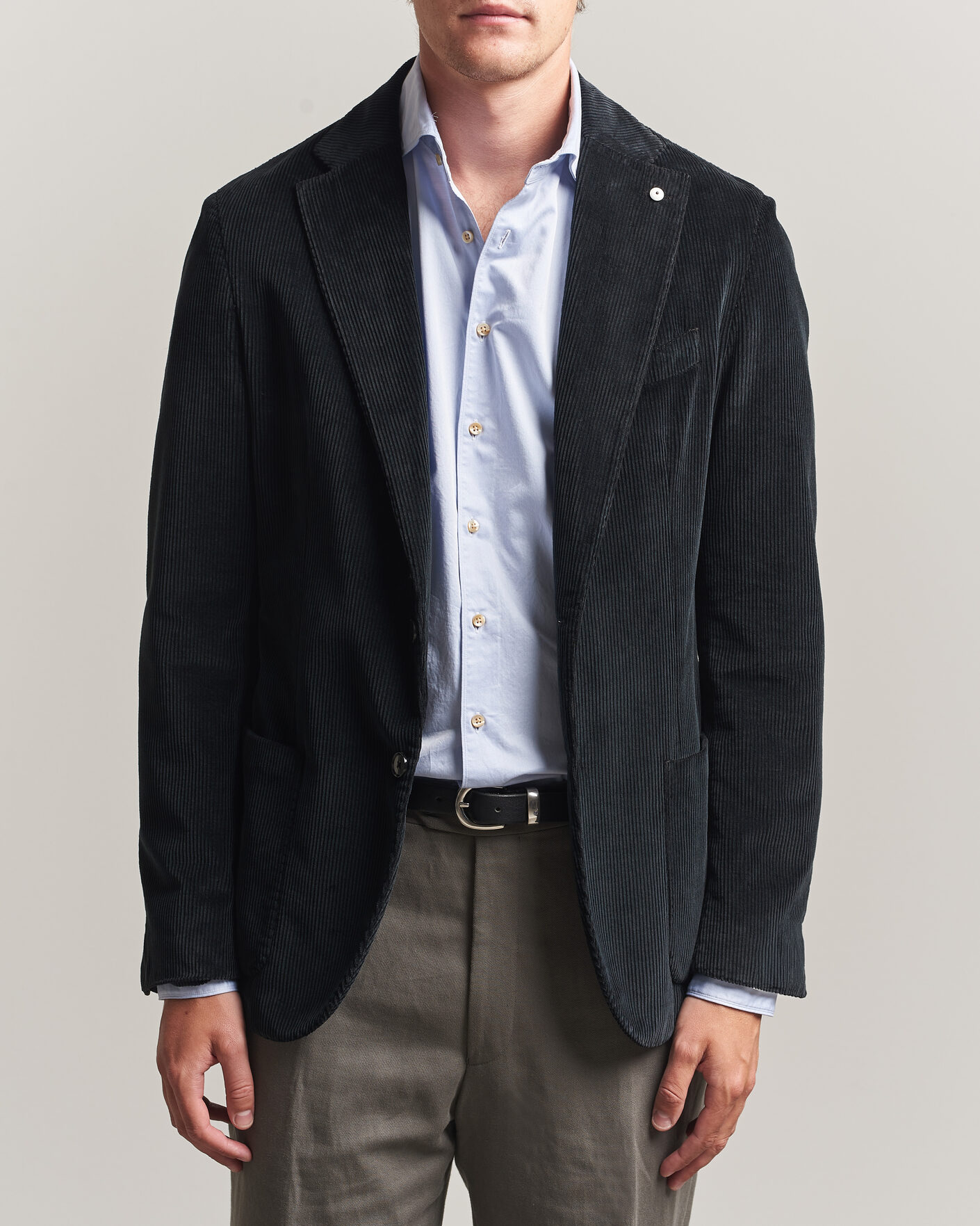Heren | Blazers | L.B.M. 1911 | Jack Corduroy Blazer Black