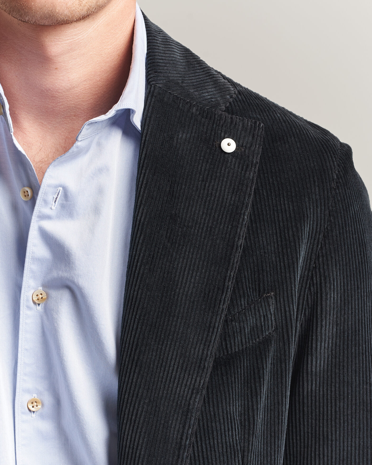 Heren | Blazers | L.B.M. 1911 | Jack Corduroy Blazer Black