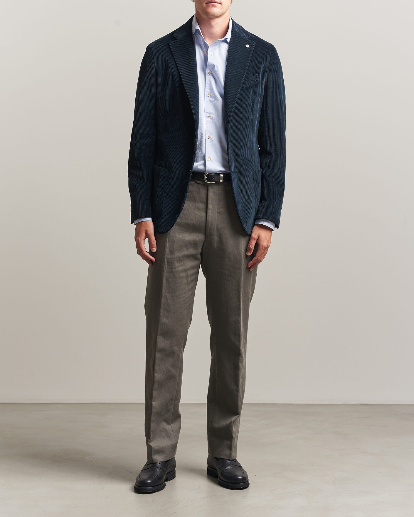 Heren | Blazers | L.B.M. 1911 | Jack Corduroy Blazer Navy