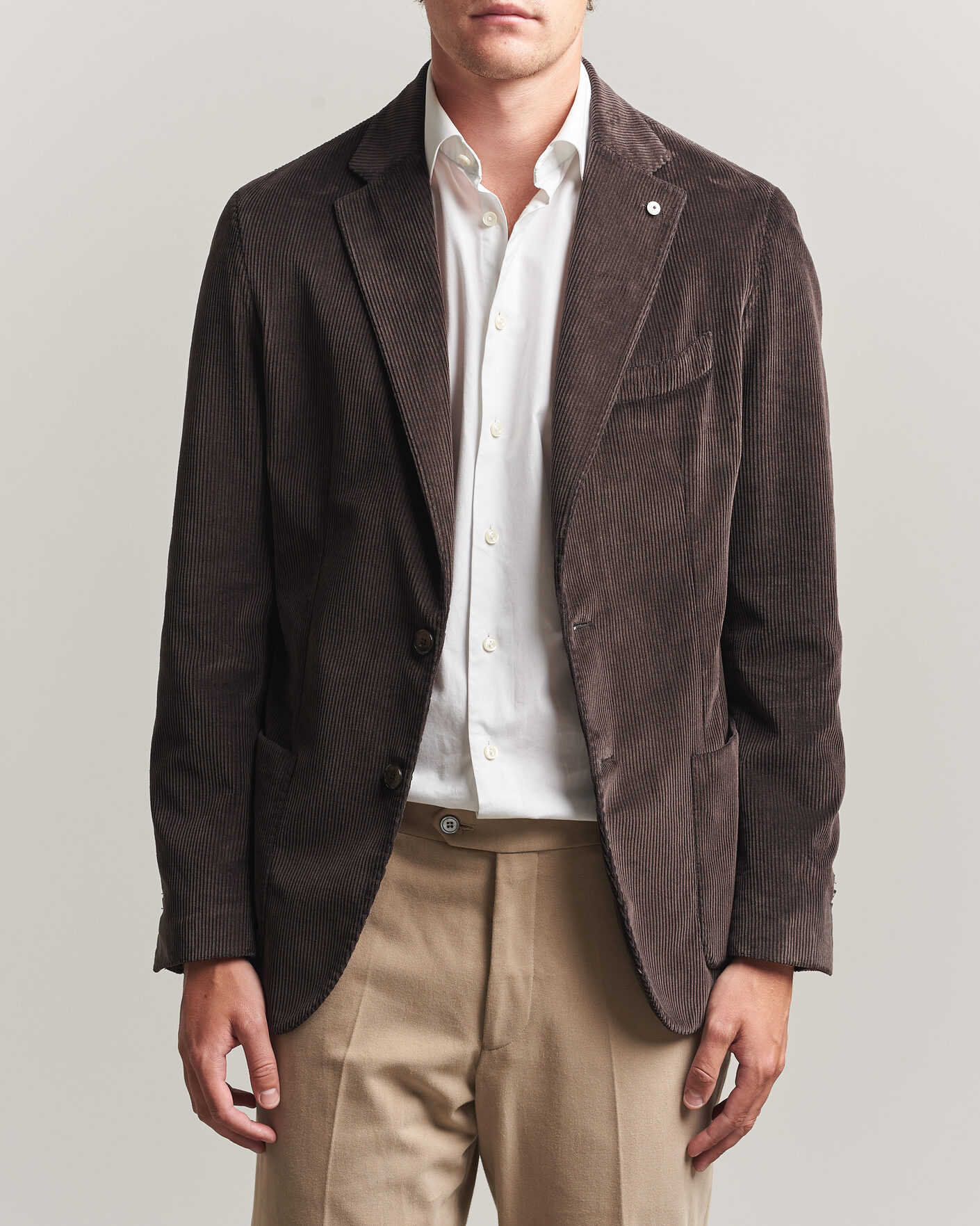 Heren | Blazers | L.B.M. 1911 | Jack Corduroy Blazer Brown