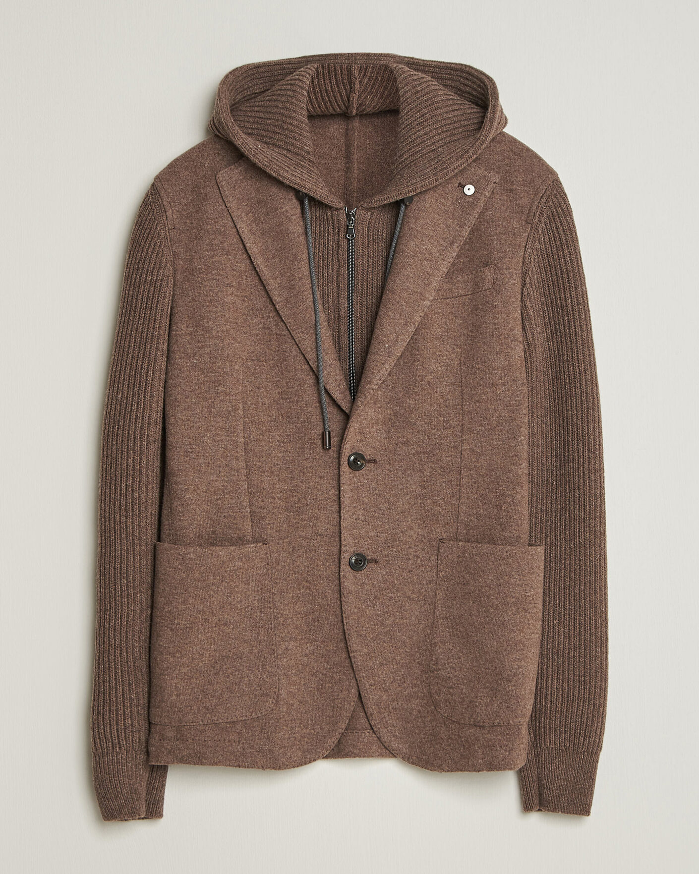 Heren | Blazers | L.B.M. 1911 | Ivan Hybrid Wool Blazer Brown