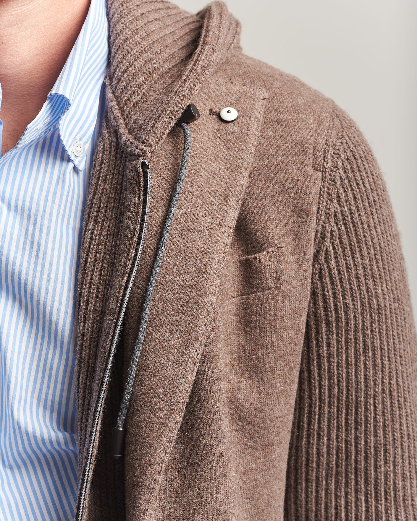 Heren | Blazers | L.B.M. 1911 | Ivan Hybrid Wool Blazer Brown
