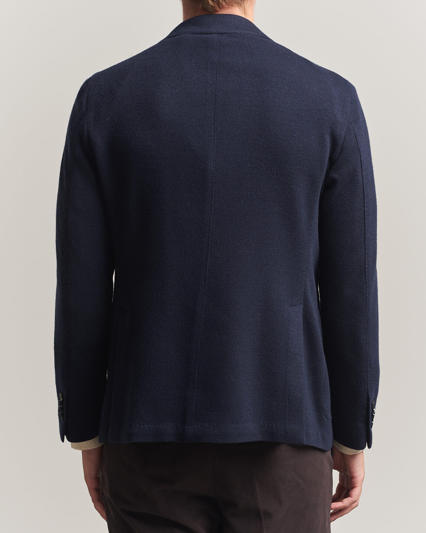Heren | Blazers | L.B.M. 1911 | Jack Knitted Cashmere Mix Blazer Navy