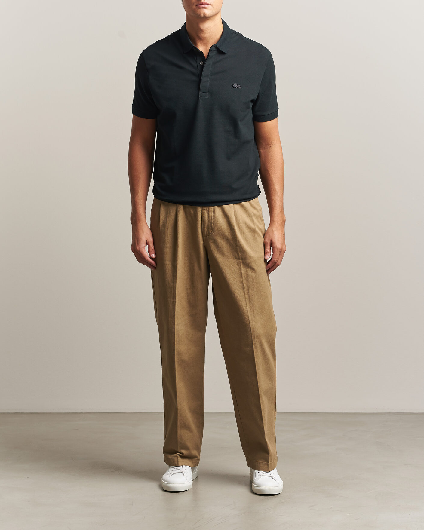 Heren | Polo's | Lacoste | Paris Polo Piké Dark Varech