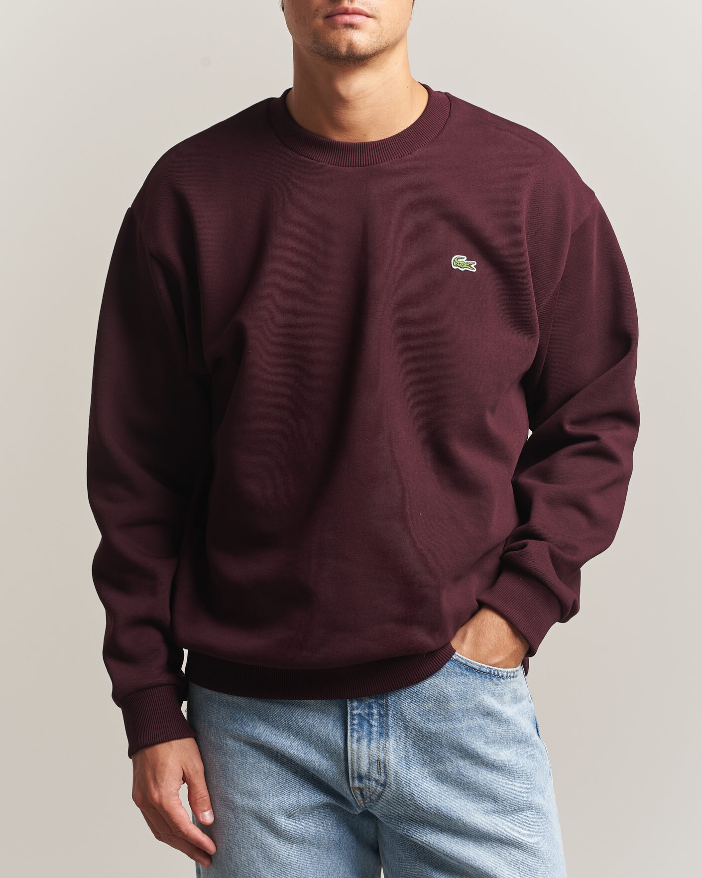 Heren | Truien | Lacoste | Crew Neck Sweatshirt Oxalis