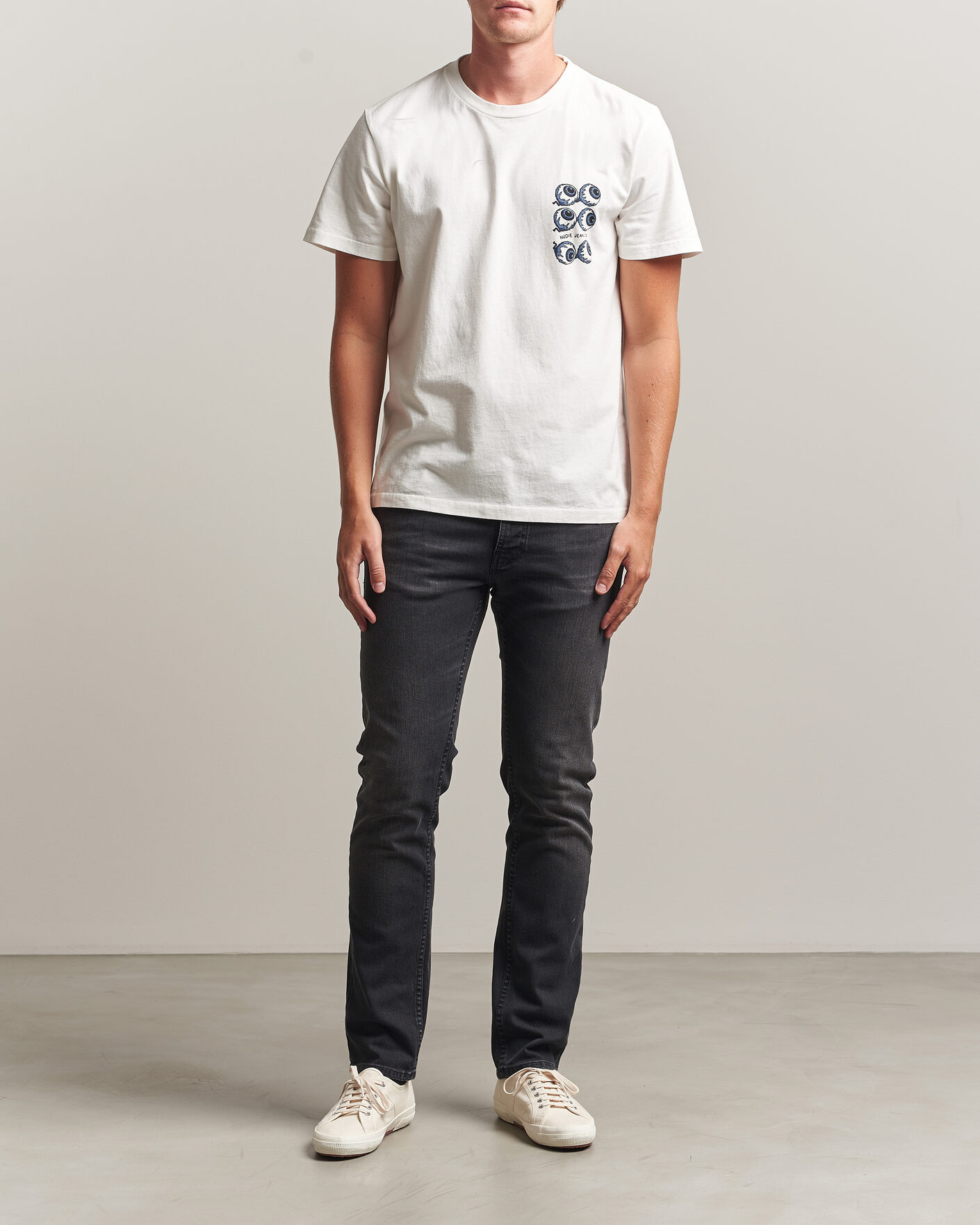 Heren | Jeans | Nudie Jeans | Grim Tim Jeans Black Mist