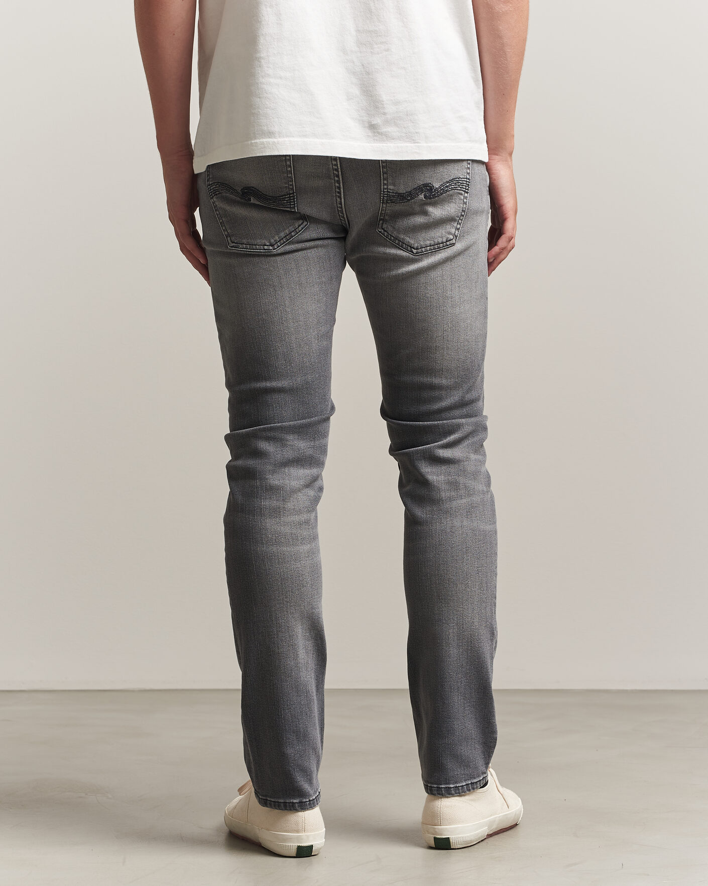 Heren | Jeans | Nudie Jeans | Lean Dean Jeans Grey Wave