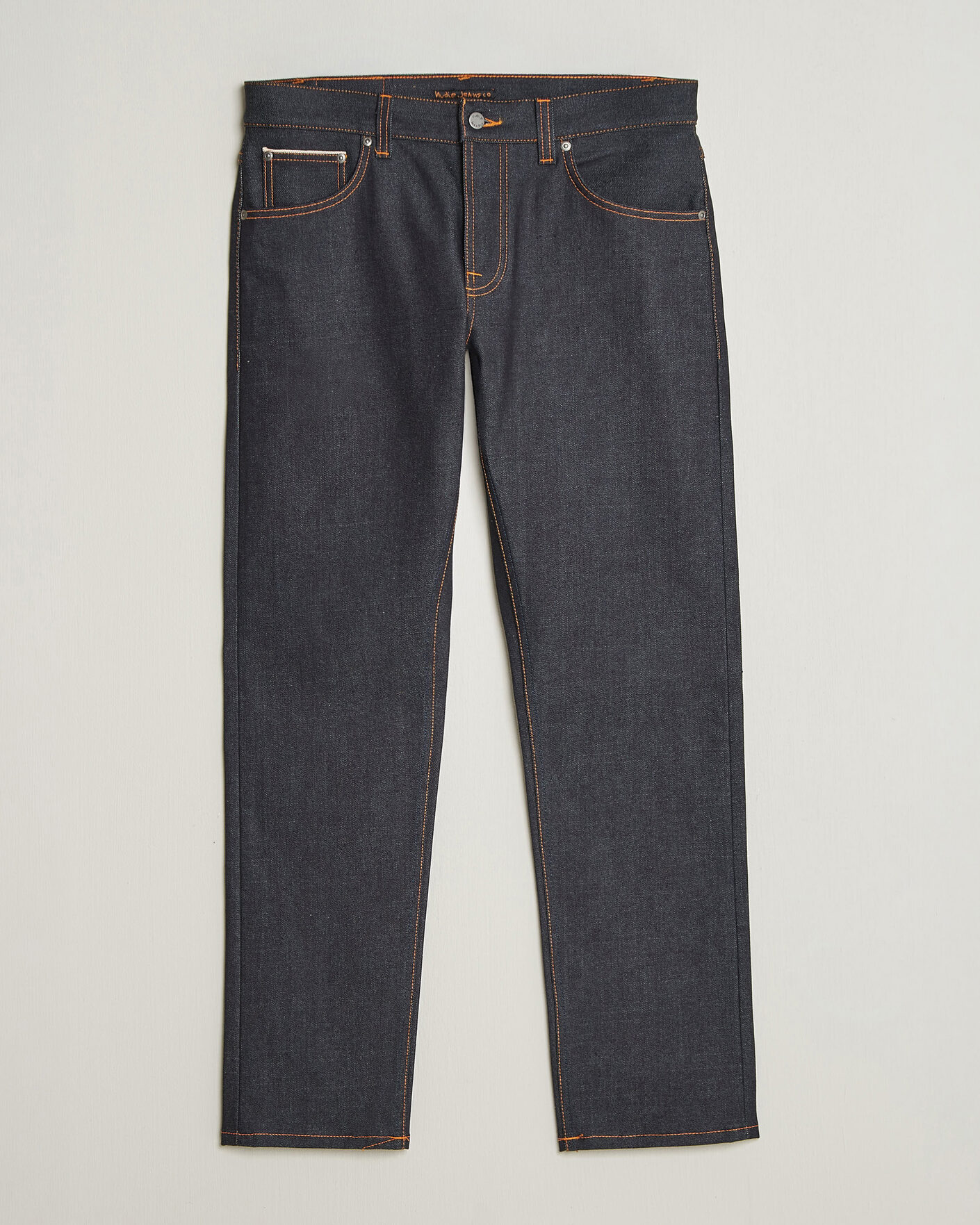 Heren | Jeans | Nudie Jeans | Solid Ollie Jeans Dry Japan Selvage
