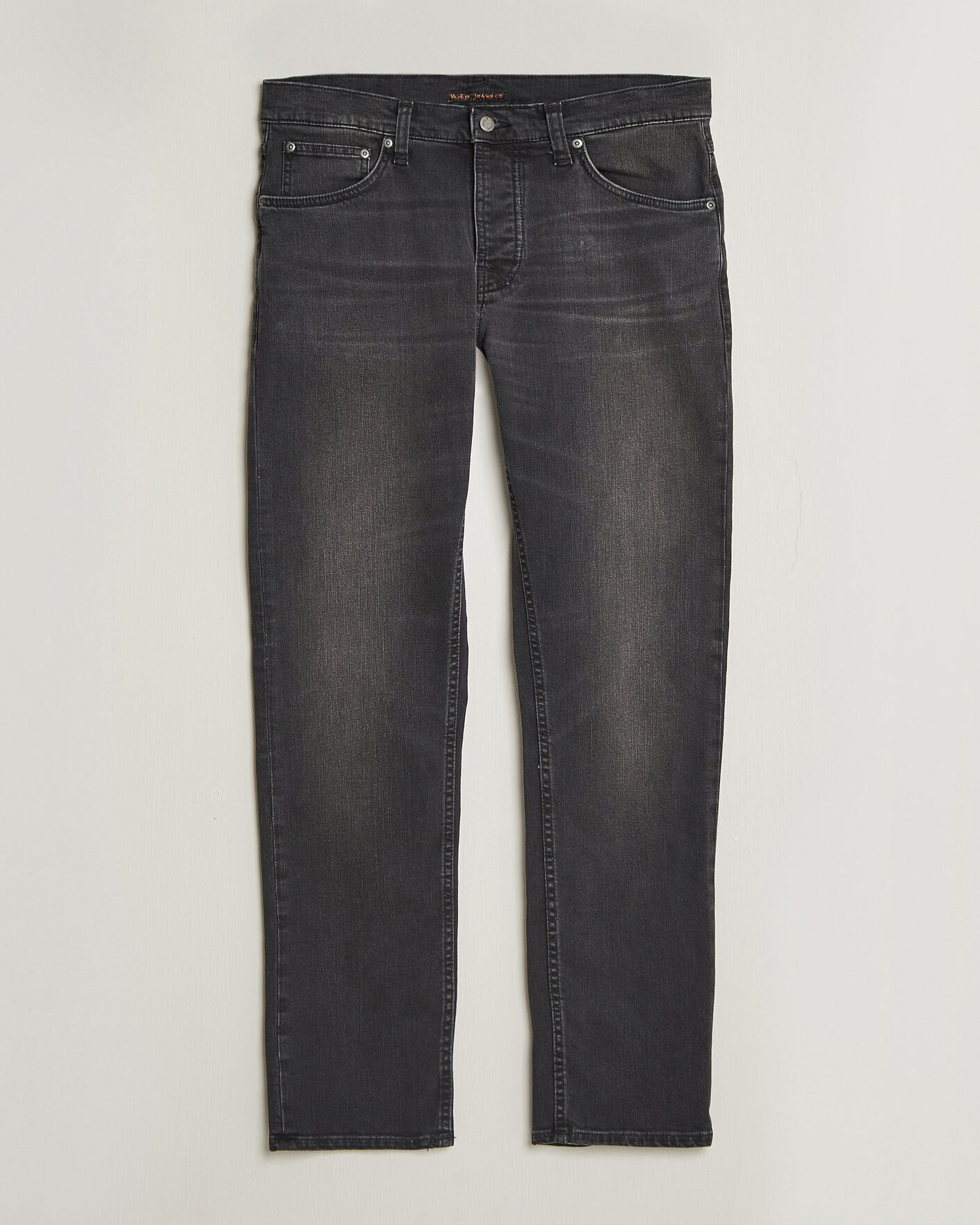 Heren | Jeans | Nudie Jeans | Solid Ollie Jeans Black Mist
