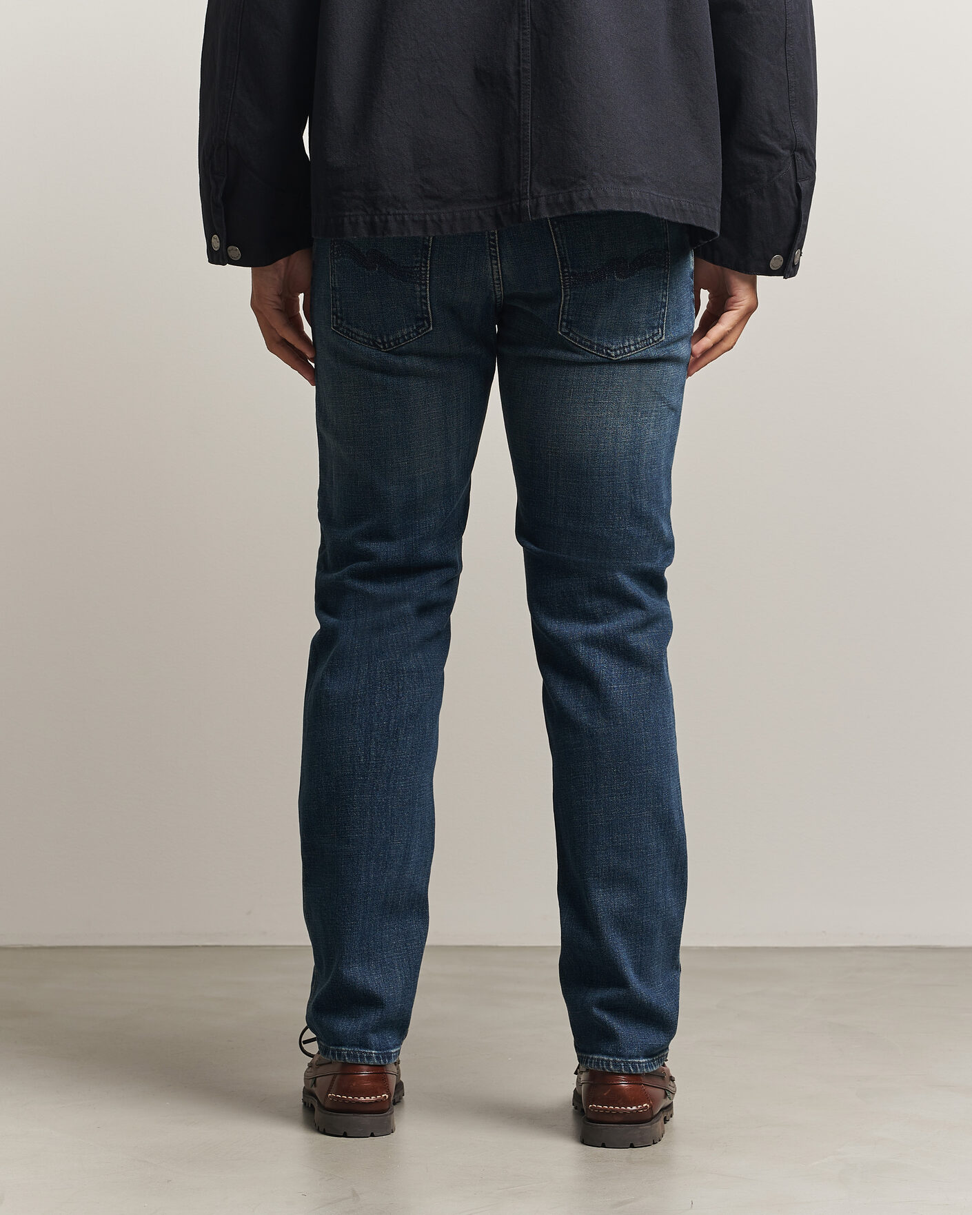 Heren | Jeans | Nudie Jeans | Solid Ollie Jeans Epic Ink
