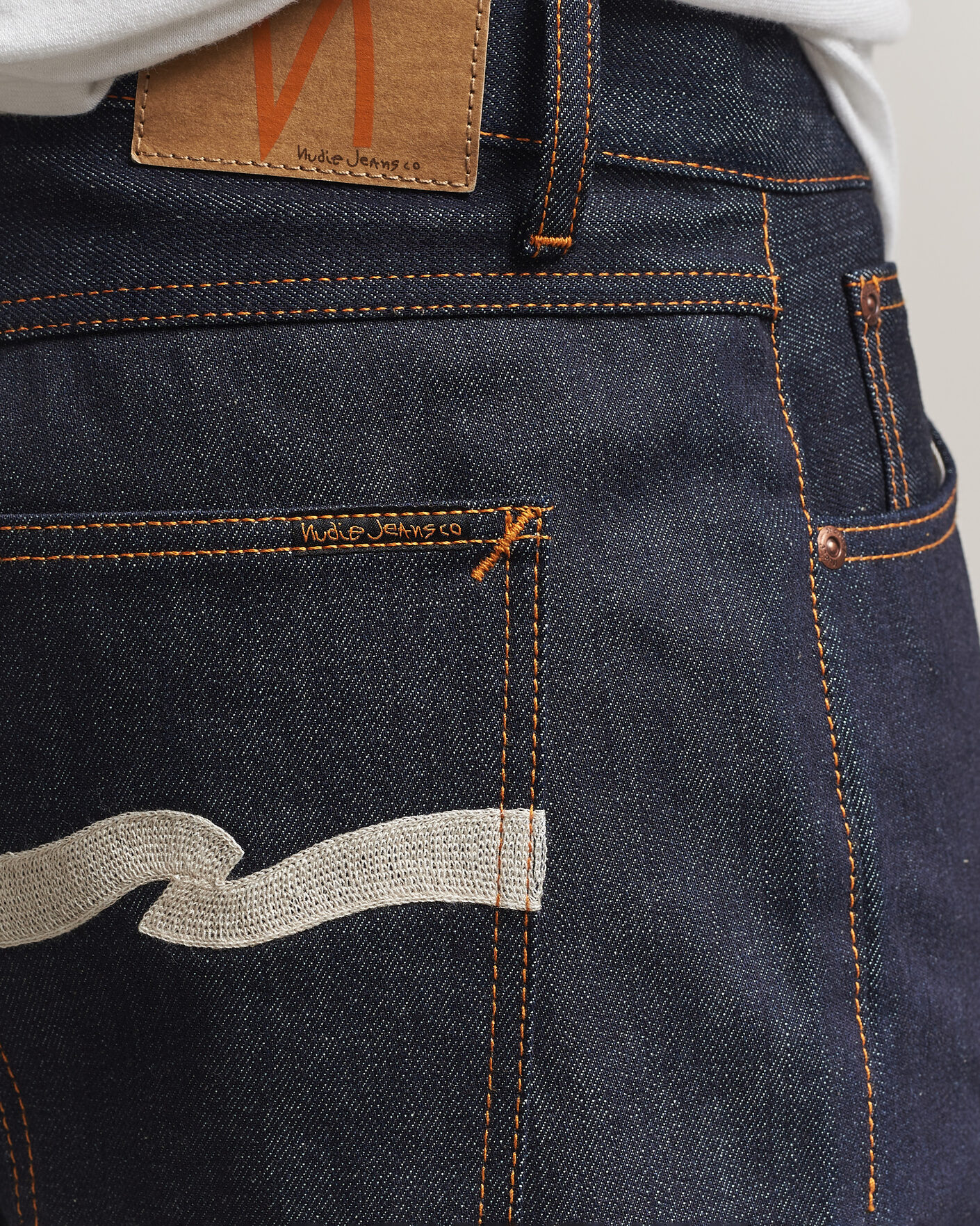 Heren | Jeans | Nudie Jeans | Tuff Tony Jeans Dry Ecru Waves